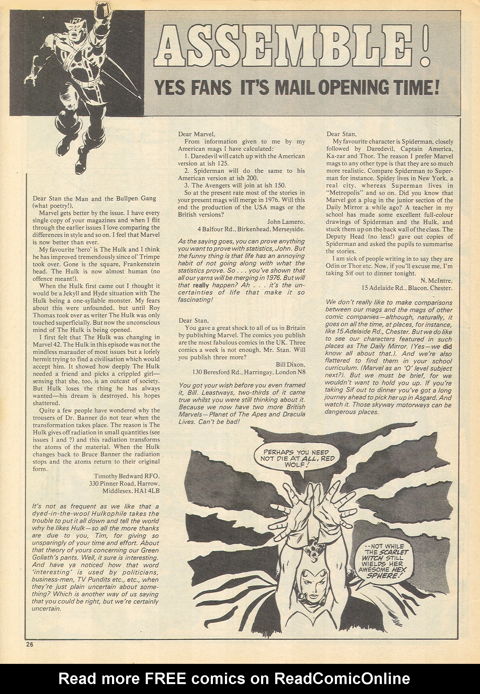 Read online The Avengers (1973) comic -  Issue #64 - 25