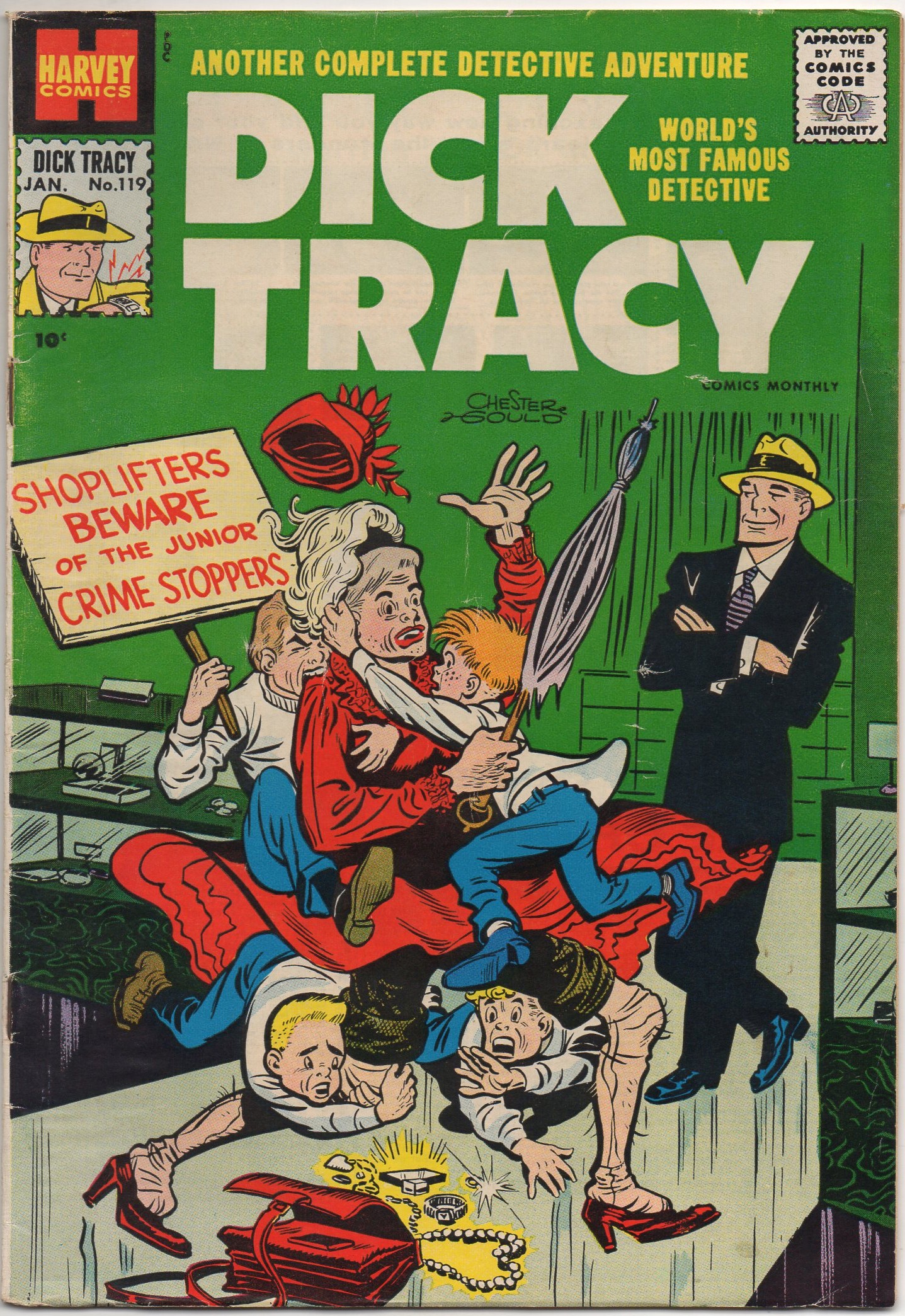 Read online Dick Tracy comic -  Issue #119 - 1