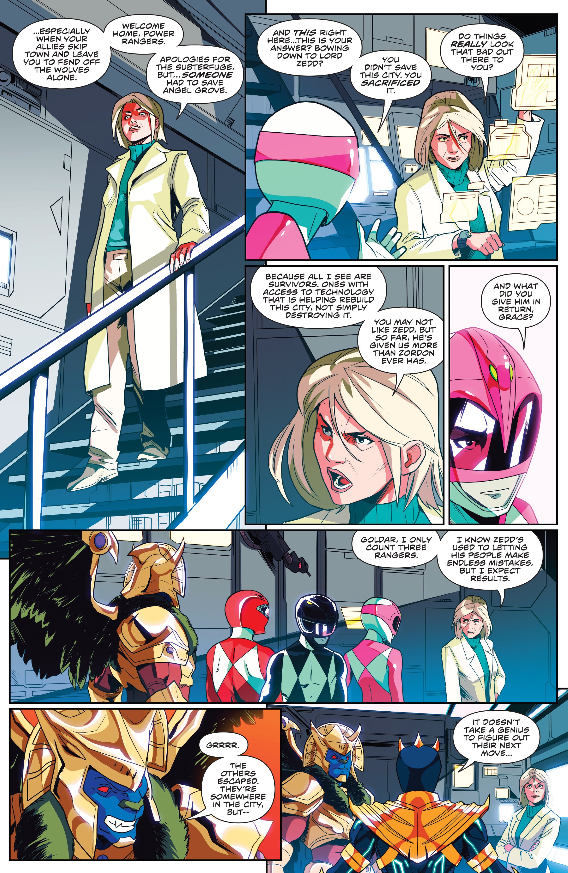 Read online Mighty Morphin comic -  Issue #7 - 17