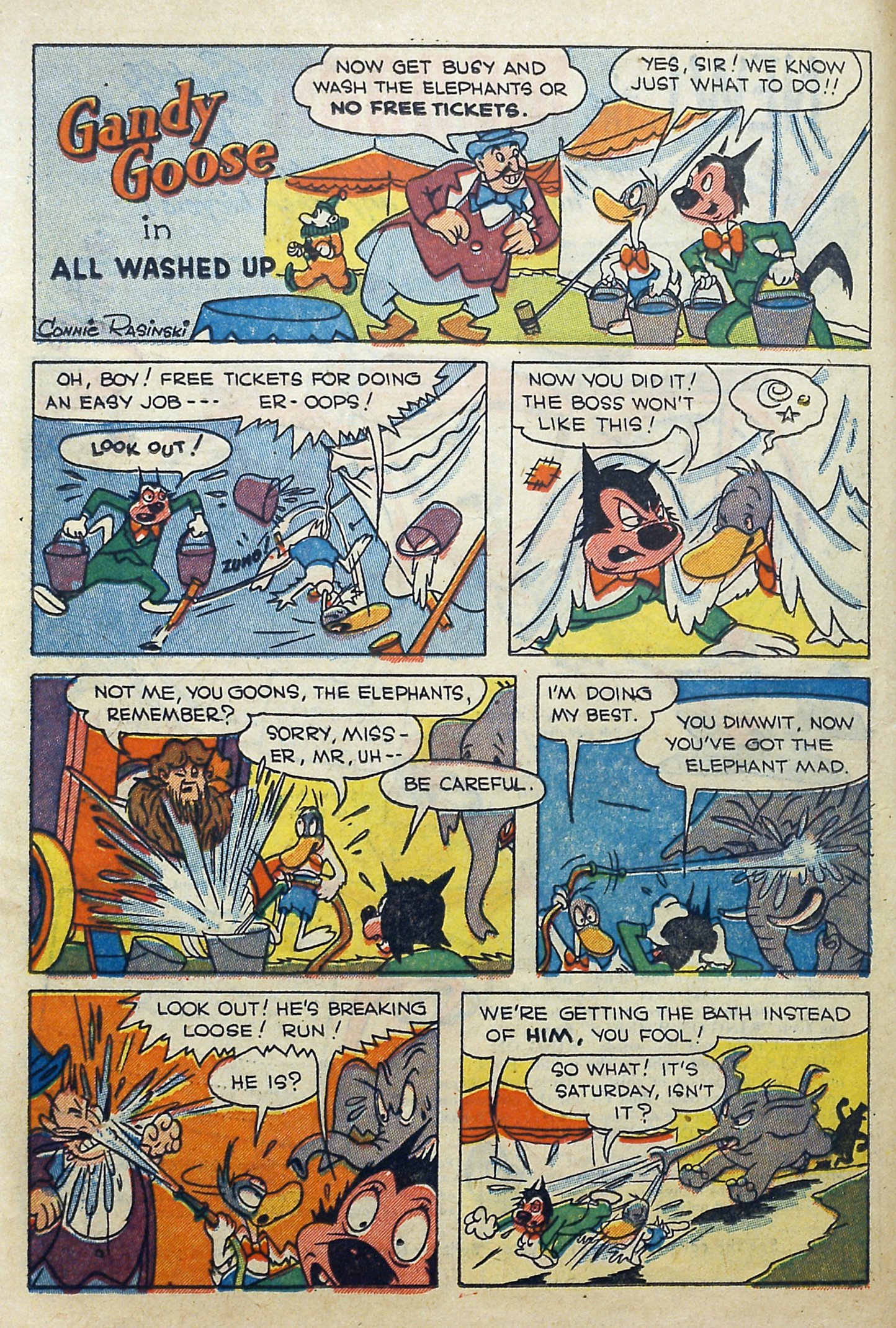 Read online Paul Terry's Mighty Mouse Comics comic -  Issue #42 - 43