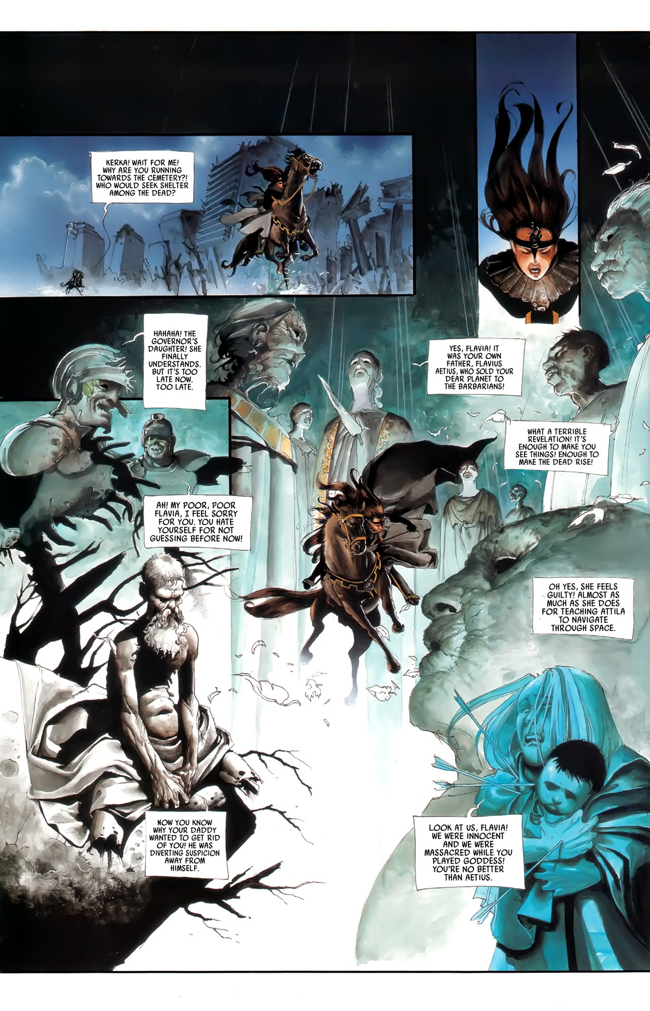 Read online Scourge of the Gods comic -  Issue #2 - 42