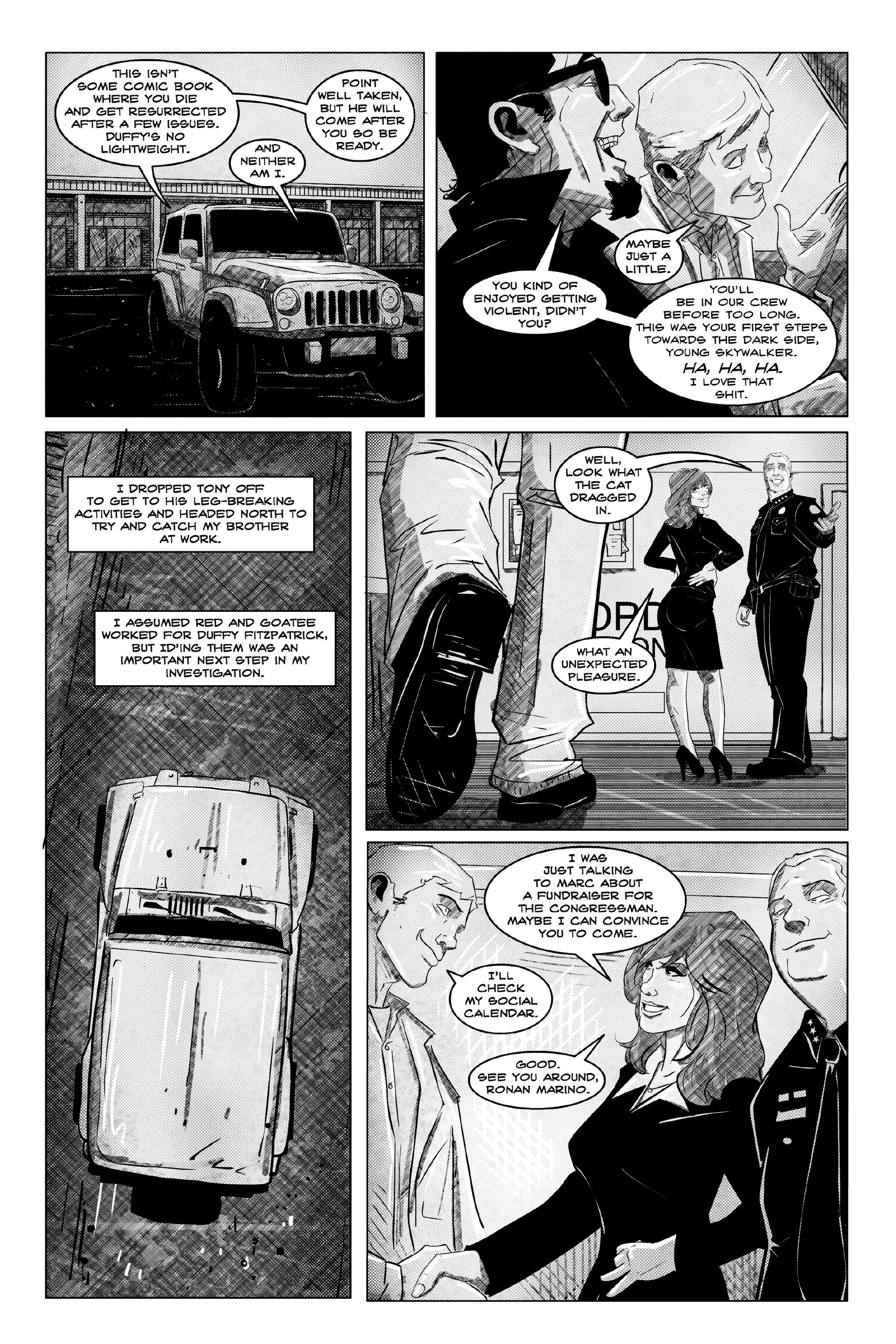 Read online Two Redheads & A Dead Blonde comic -  Issue #3 - 6