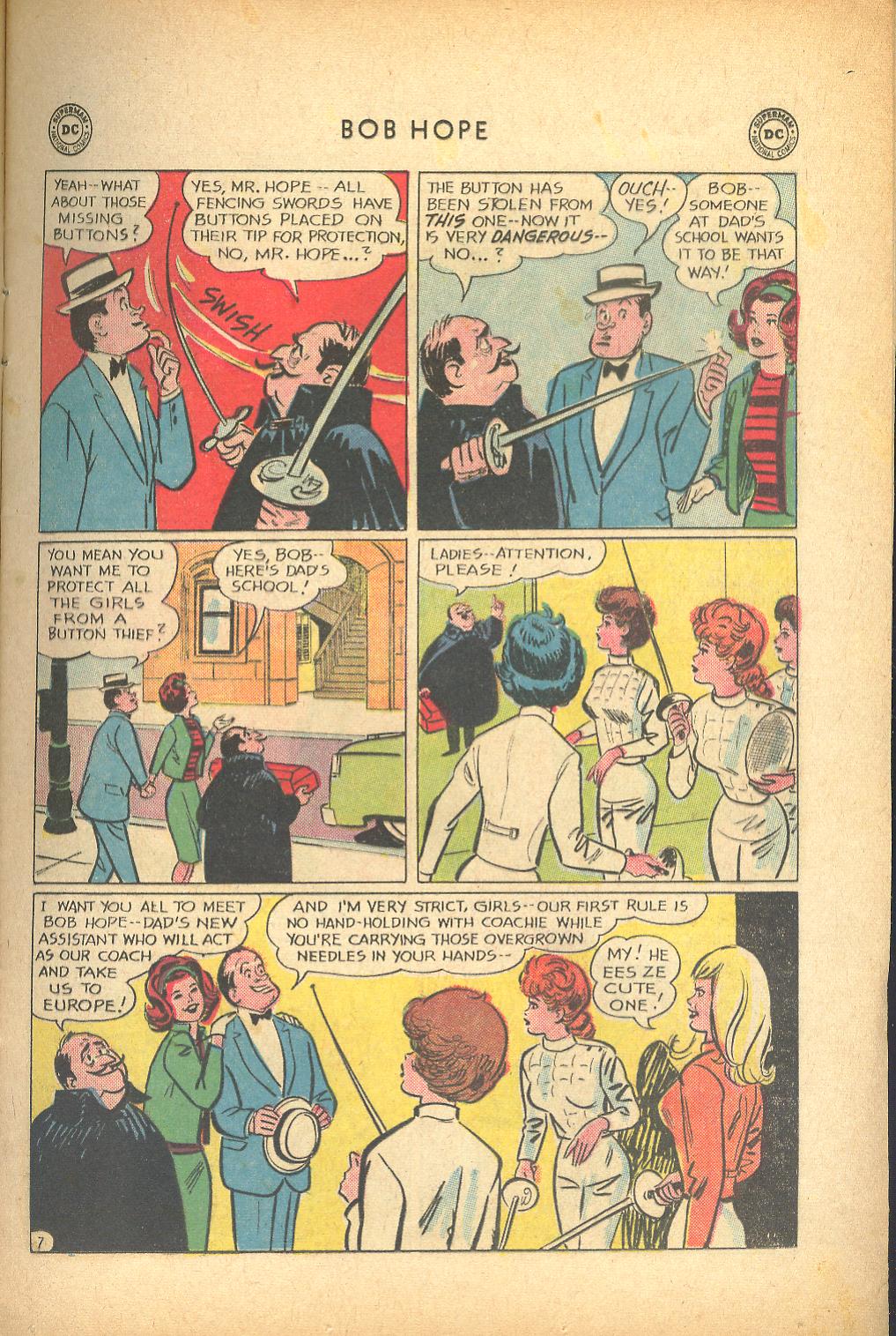 Read online The Adventures of Bob Hope comic -  Issue #84 - 9