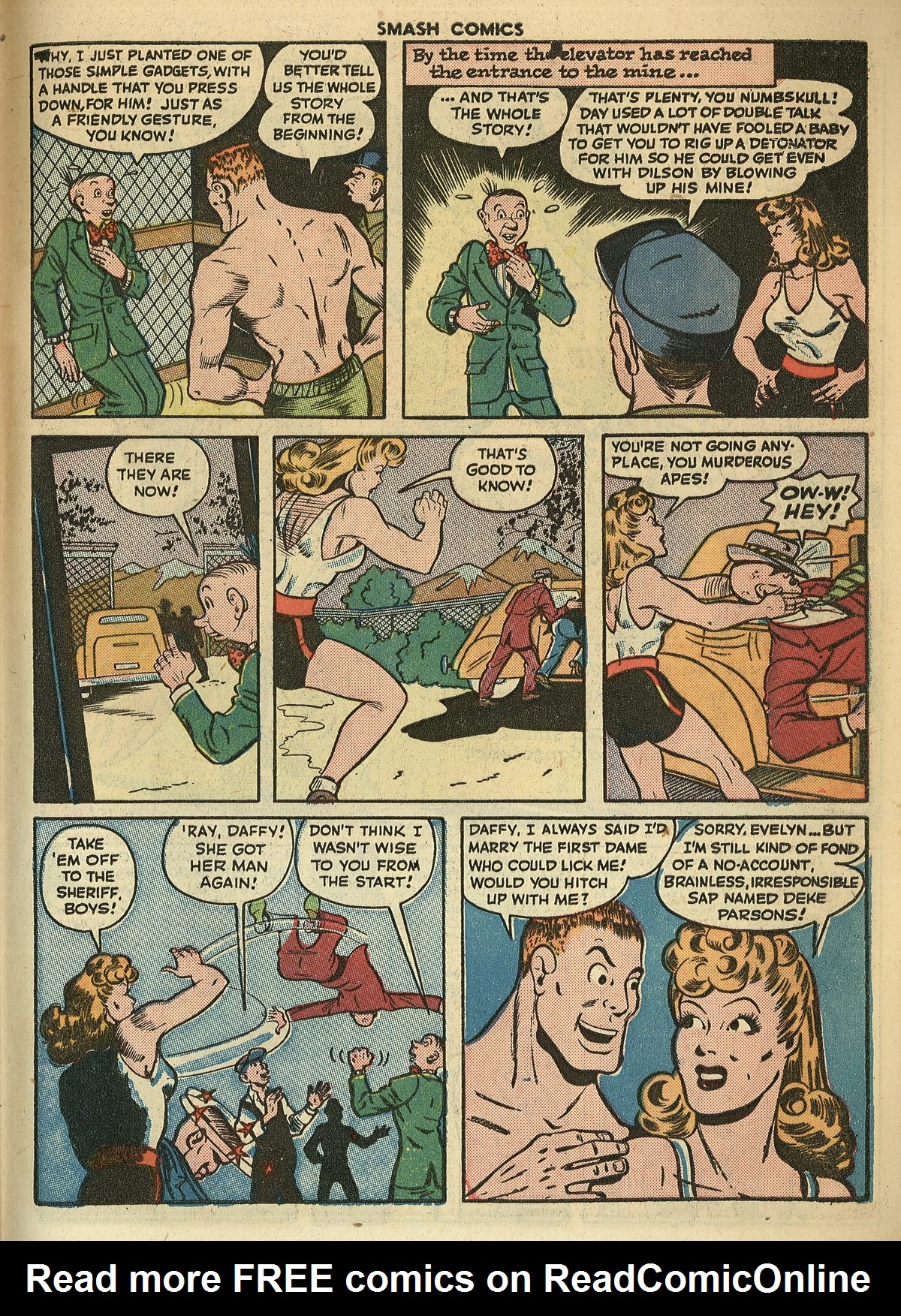 Read online Smash Comics comic -  Issue #61 - 51