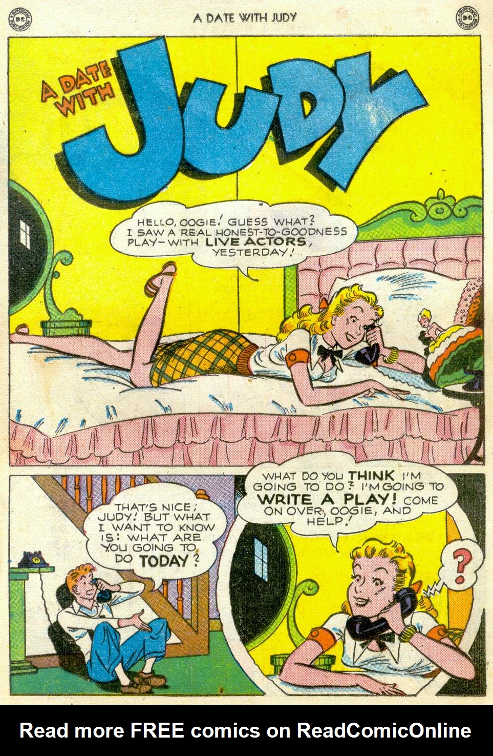 Read online A Date with Judy comic -  Issue #7 - 31