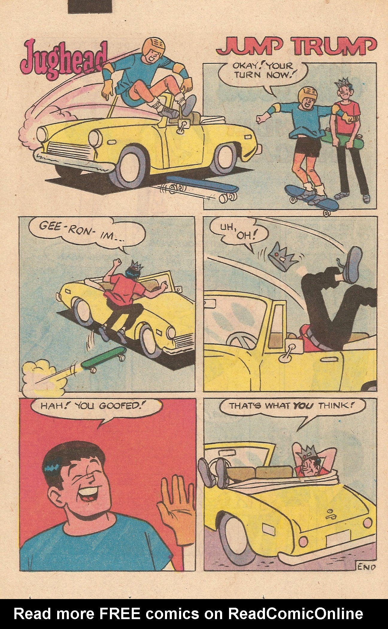 Read online Jughead's Jokes comic -  Issue #65 - 16