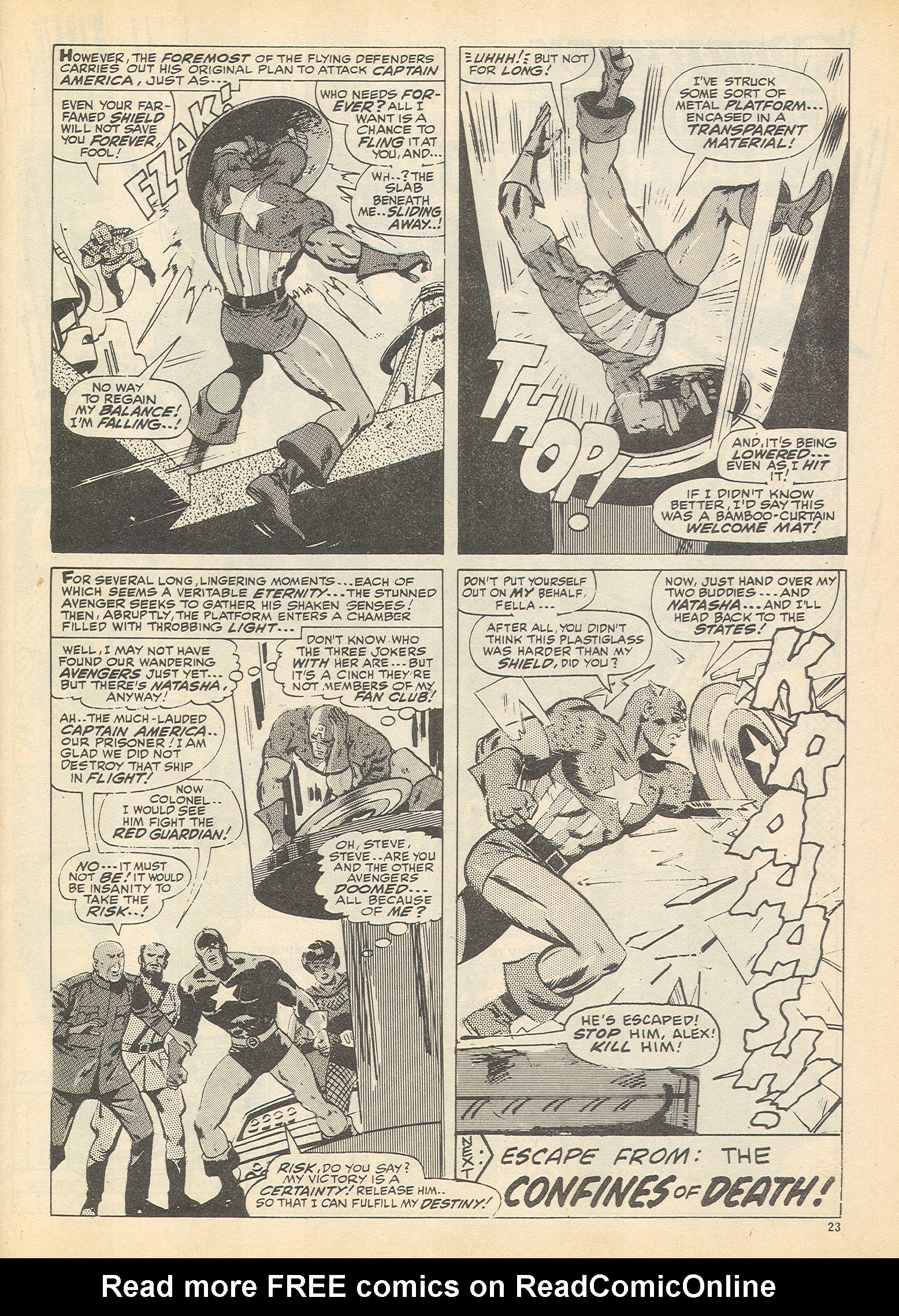 Read online The Avengers (1973) comic -  Issue #54 - 23