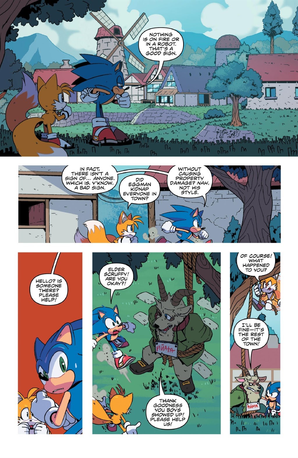 Read online Sonic the Hedgehog (2018) comic -  Issue # _The IDW Collection 2 (Part 1) - 13
