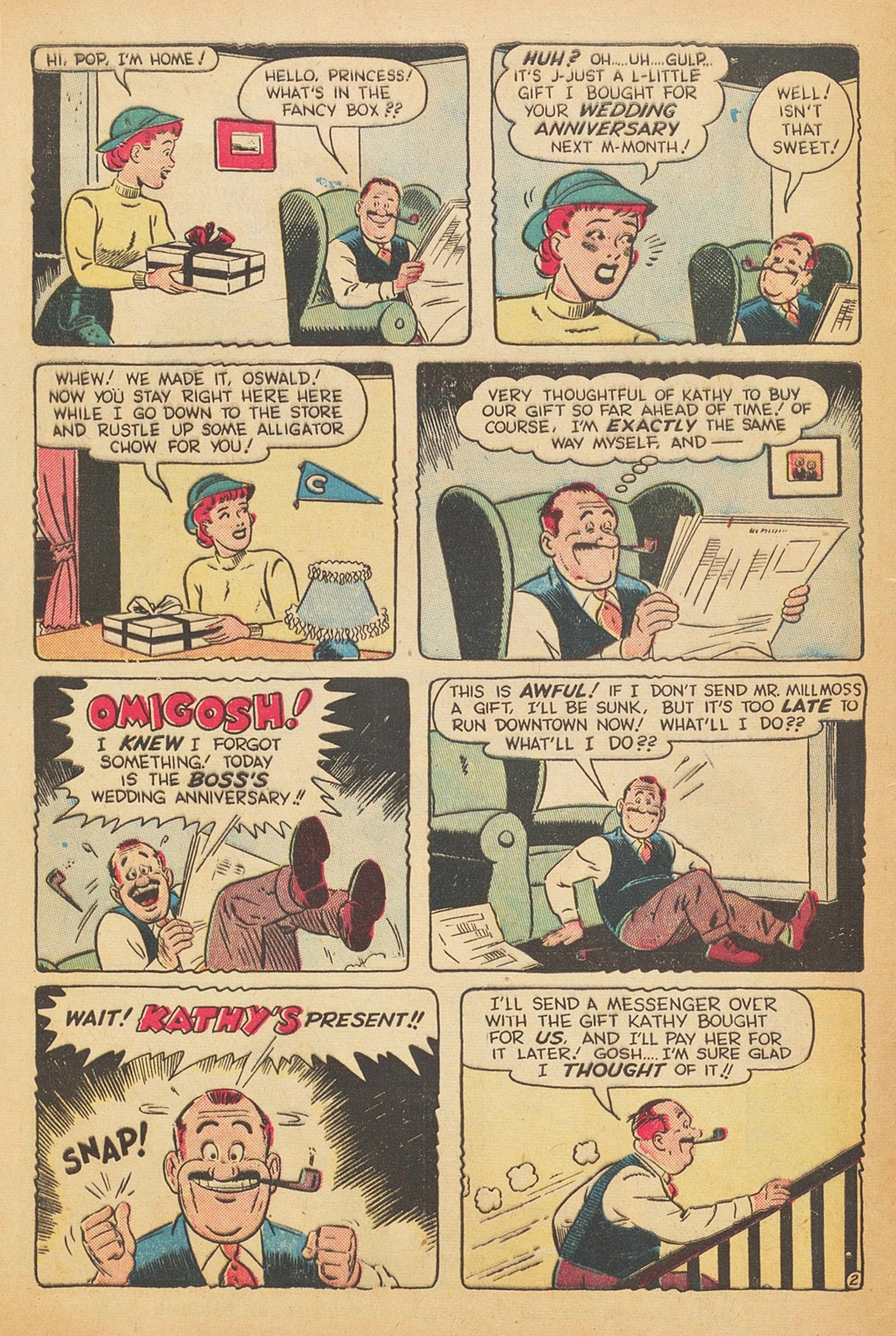 Read online Kathy (1949) comic -  Issue #2 - 4