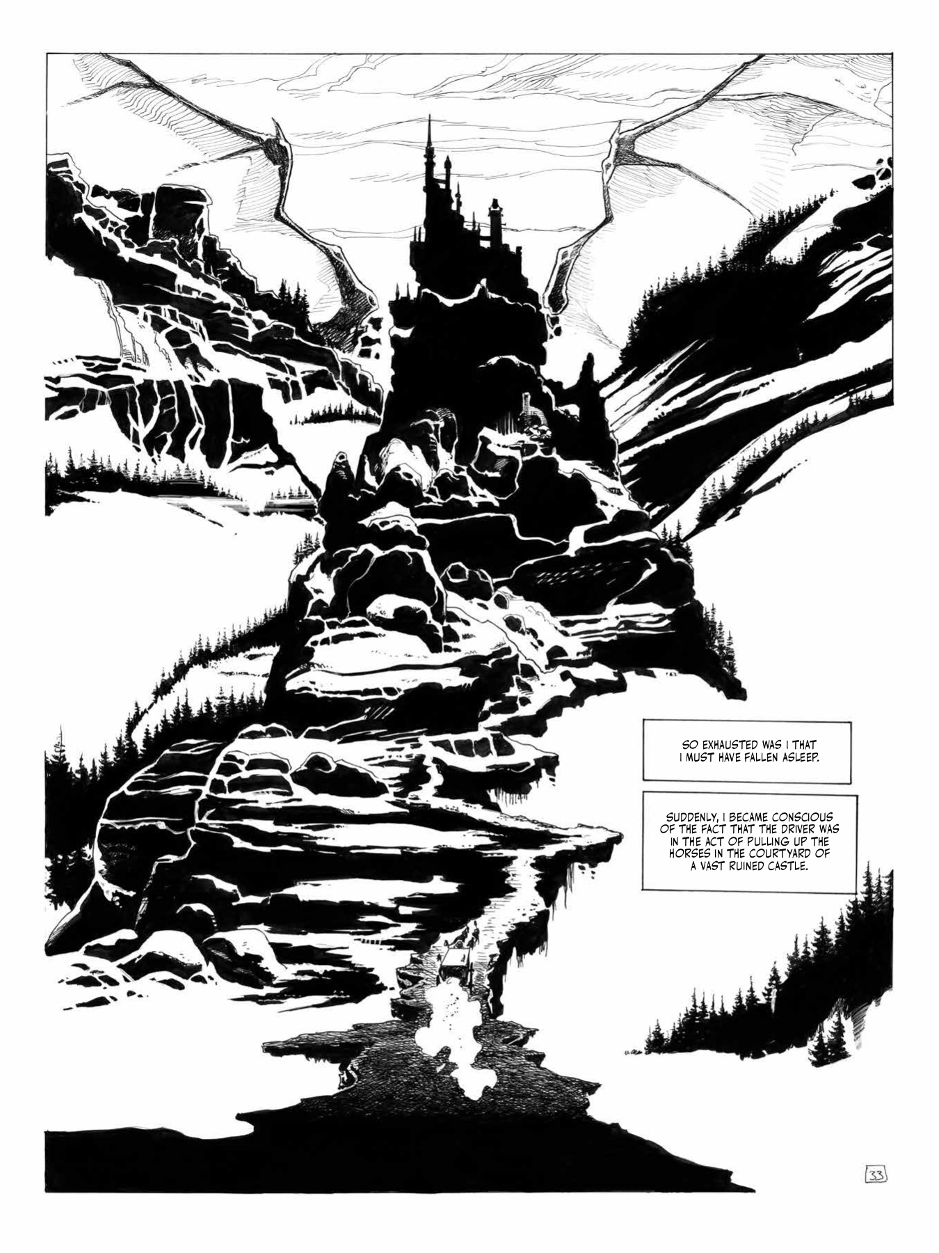 Read online Bram Stoker's Dracula by Georges Bess comic -  Issue # TPB (Part 1) - 32