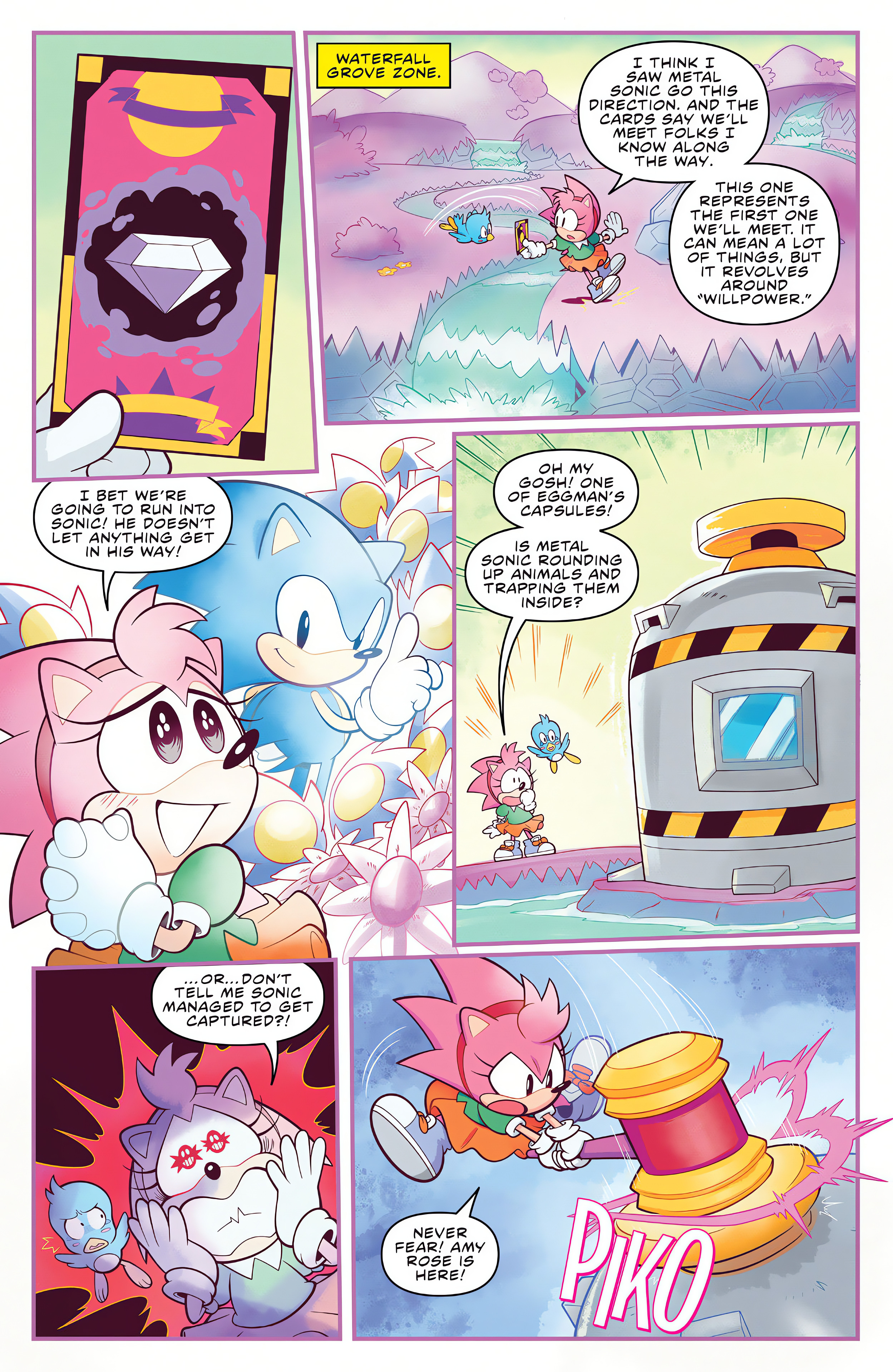 Read online Sonic the Hedgehog: Amy's 30th Anniversary Special comic -  Issue # Full - 6