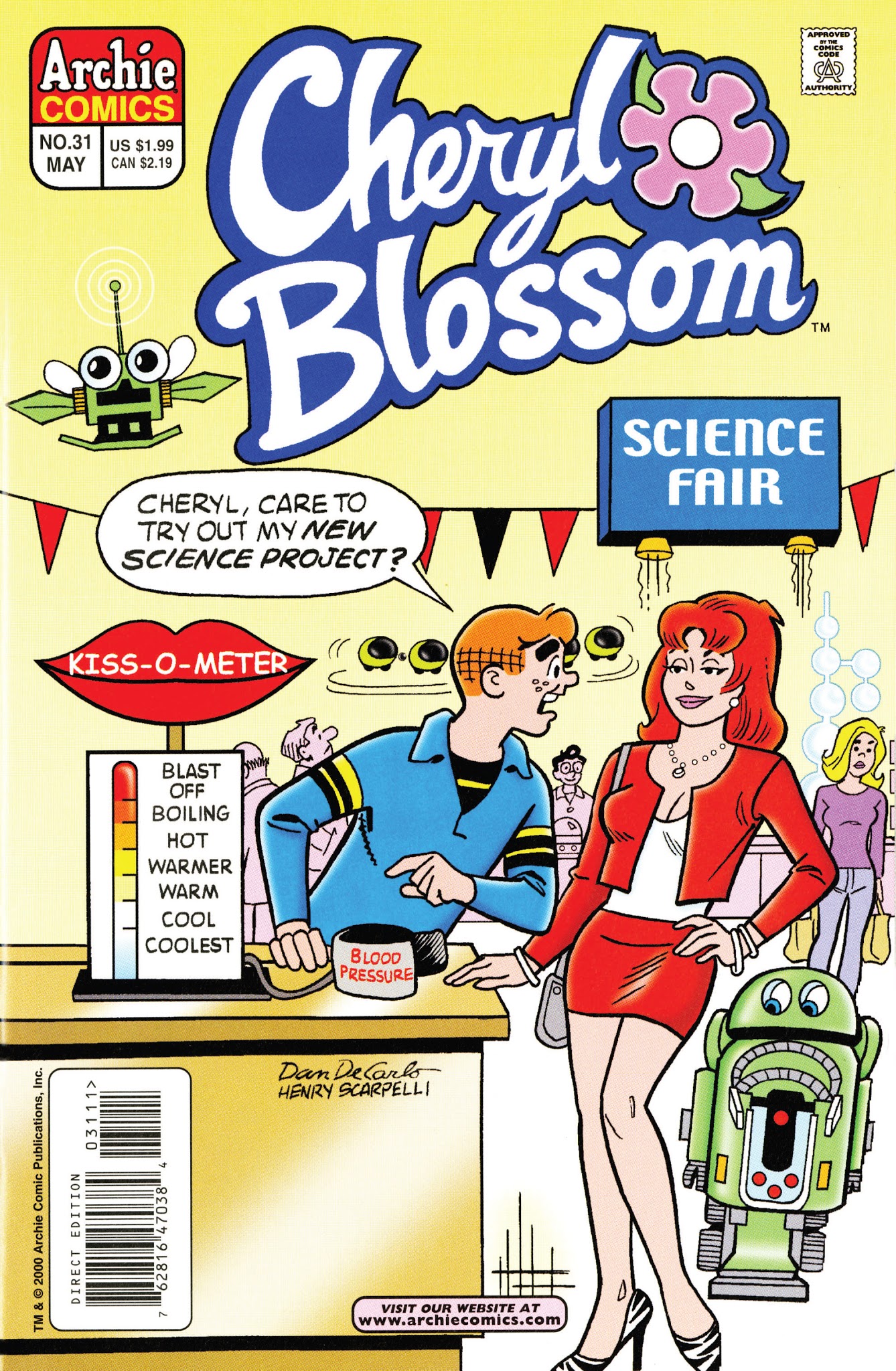 Read online Cheryl Blossom comic -  Issue #31 - 1