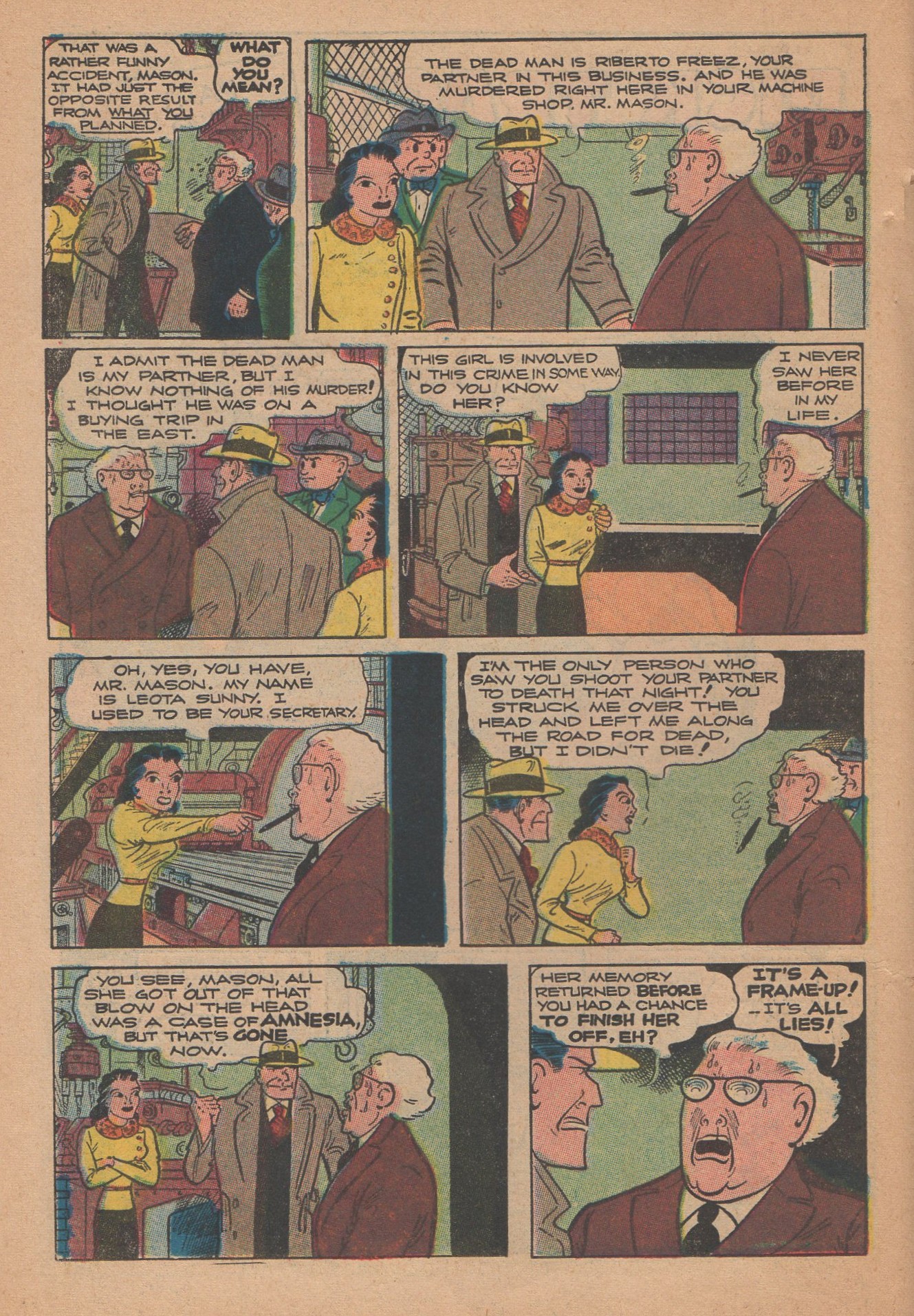 Read online Dick Tracy comic -  Issue #138 - 22