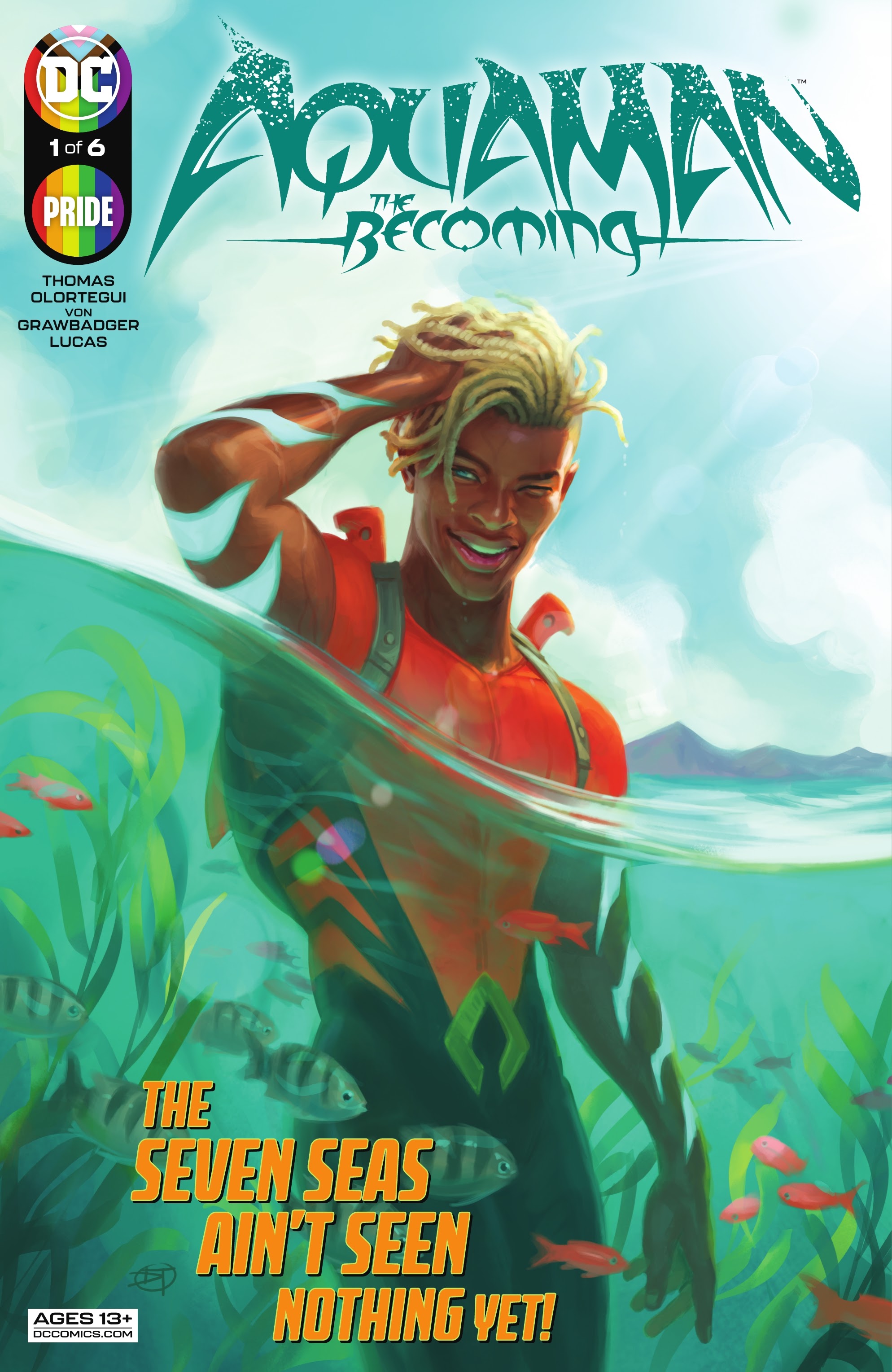 Read online Aquaman: The Becoming comic -  Issue #1 - 1