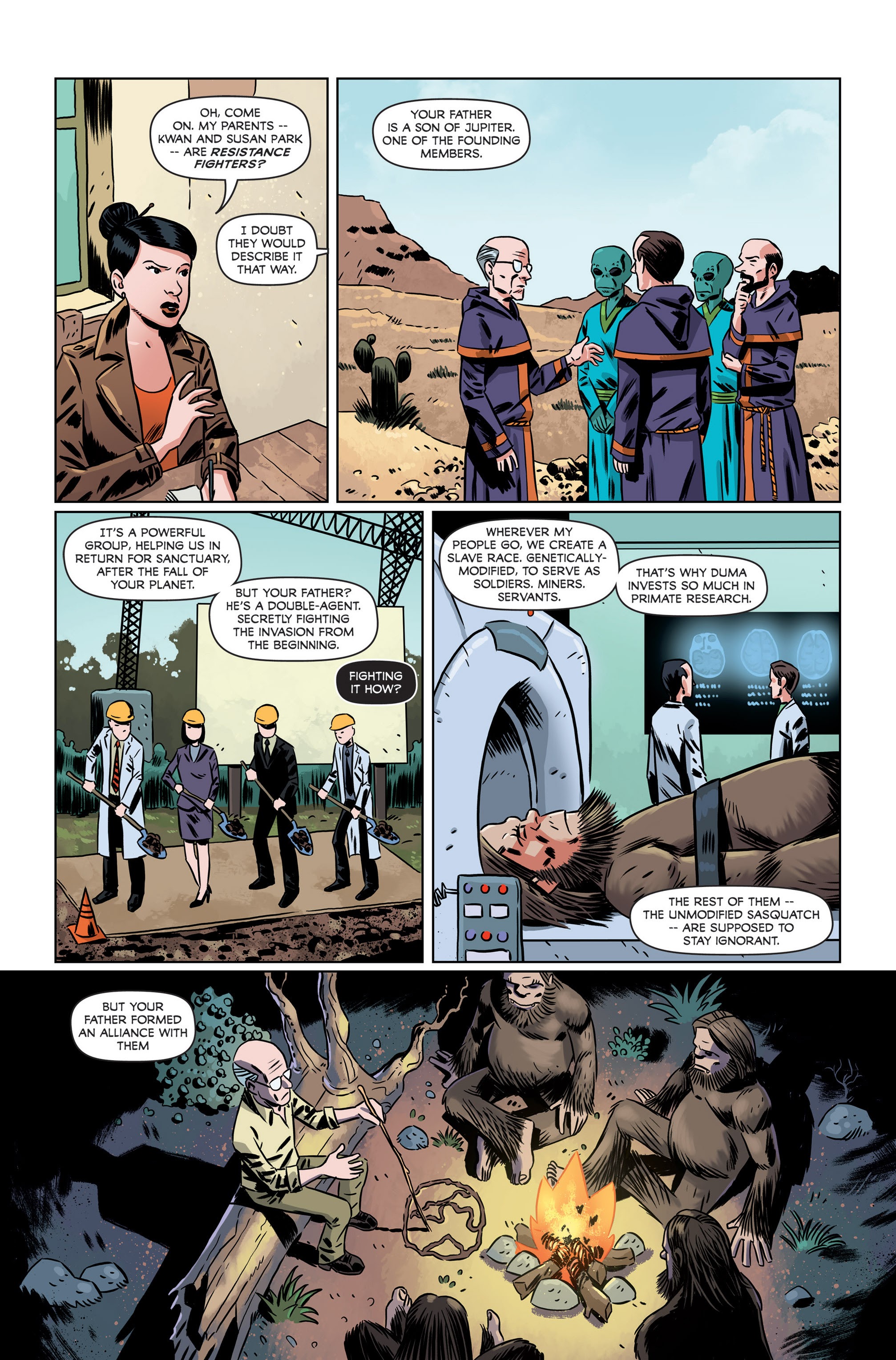 Read online Strange Nation comic -  Issue #4 - 8