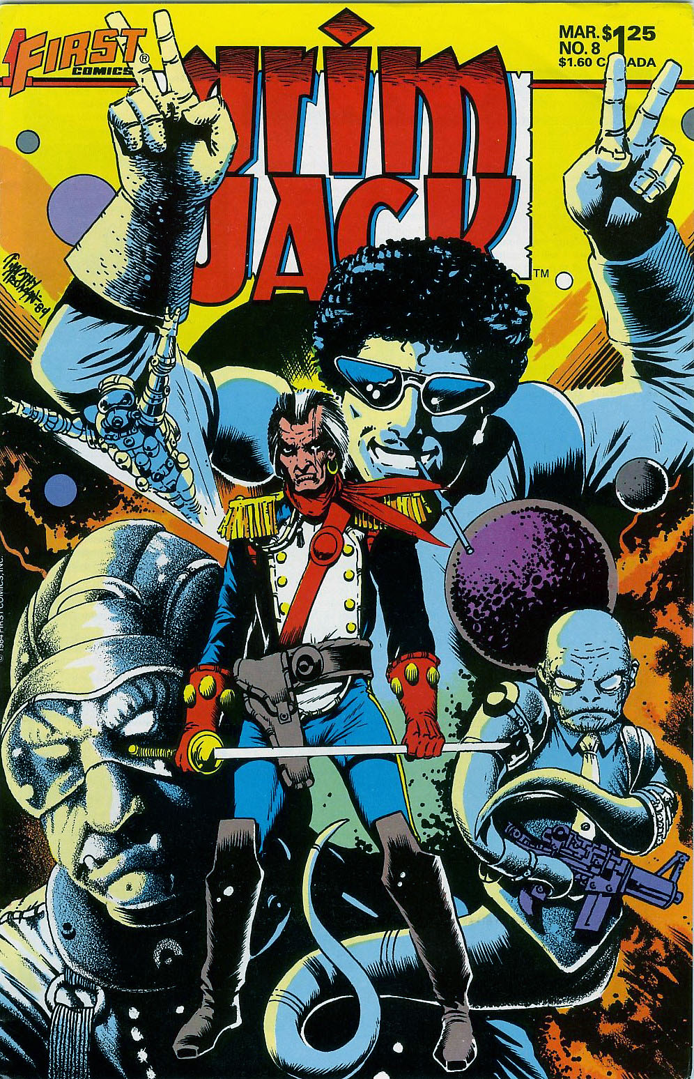 Read online Grimjack comic -  Issue #8 - 1