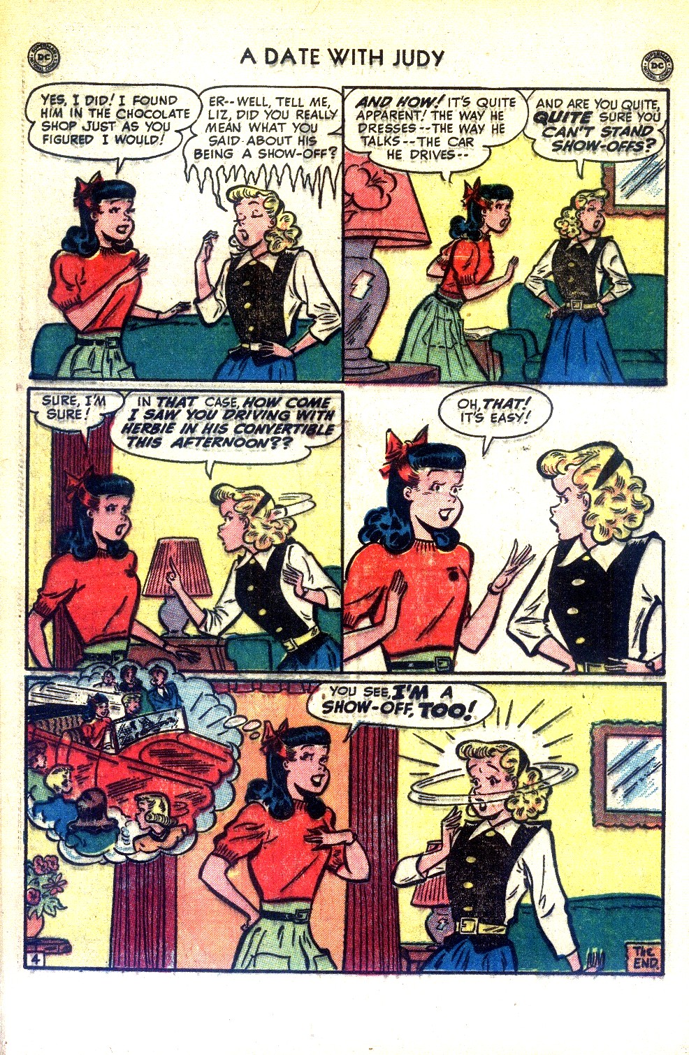 Read online A Date with Judy comic -  Issue #22 - 24