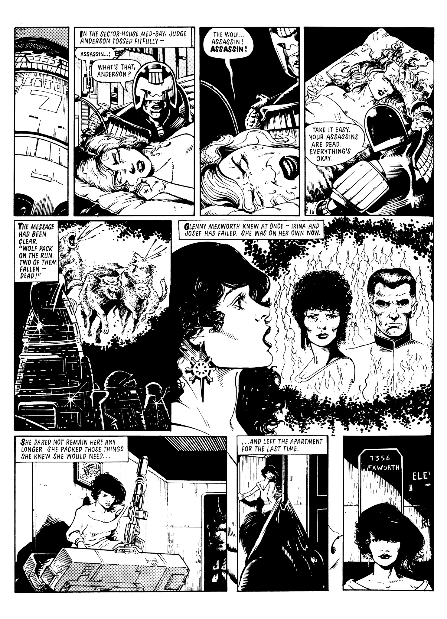 Read online Judge Anderson: The Psi Files comic -  Issue # TPB 1 - 156
