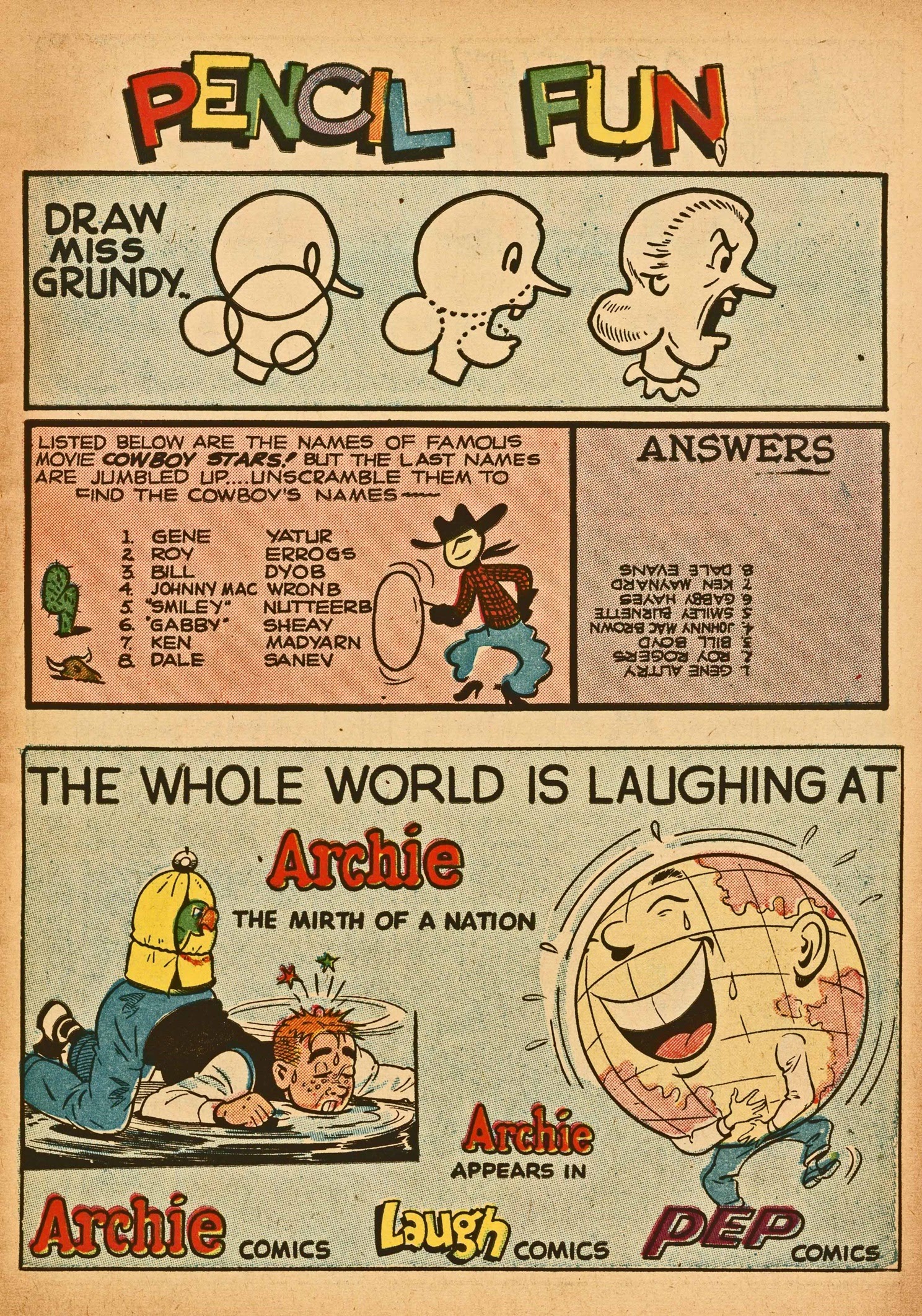 Read online Laugh (Comics) comic -  Issue #32 - 11