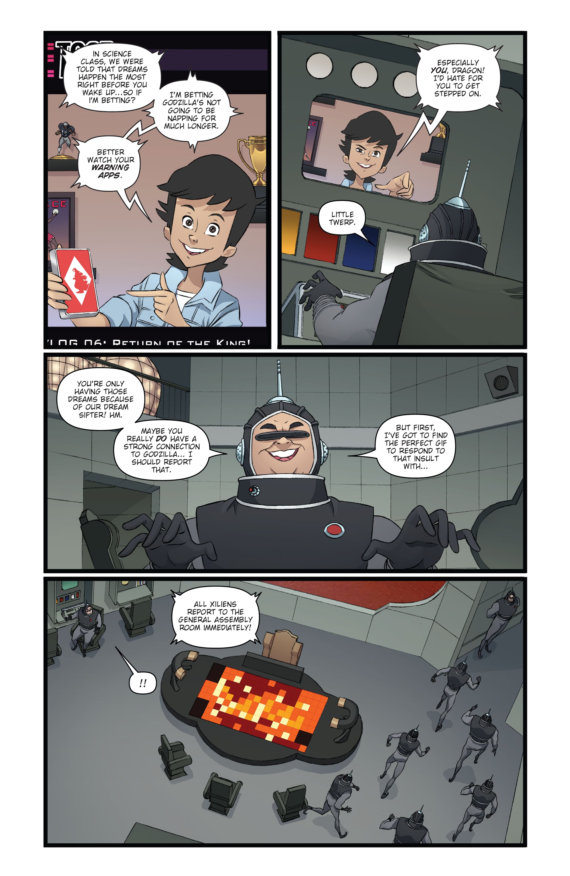 Read online Godzilla: Monsters & Protectors - All Hail the King! comic -  Issue #1 - 19