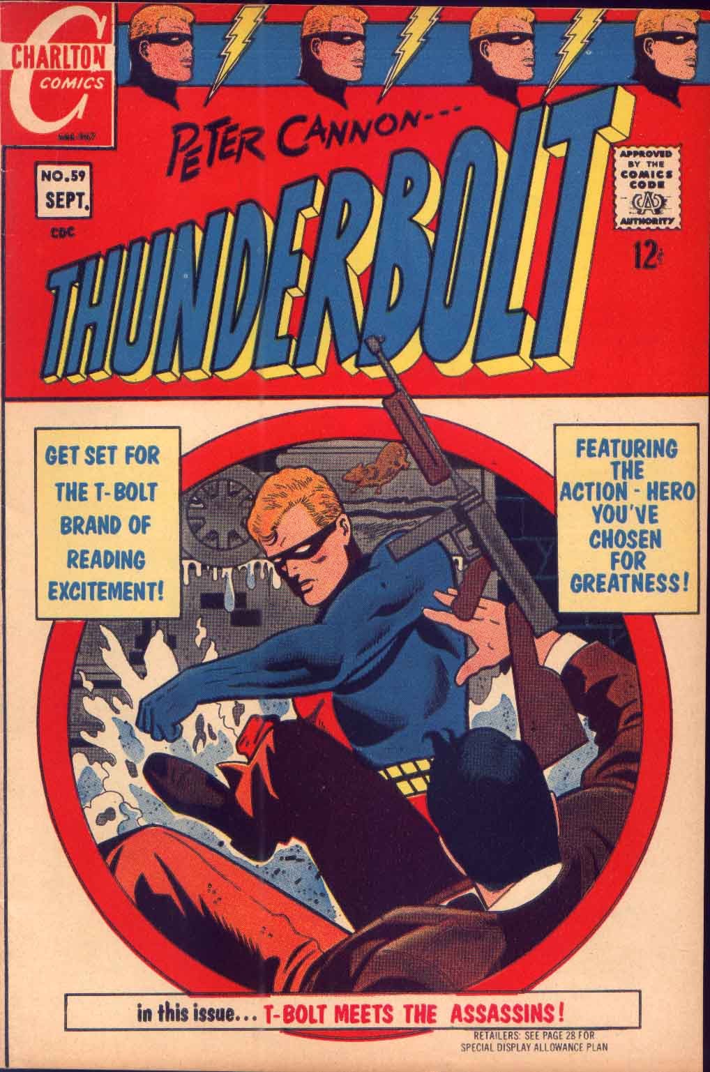 Read online Thunderbolt comic -  Issue #59 - 1