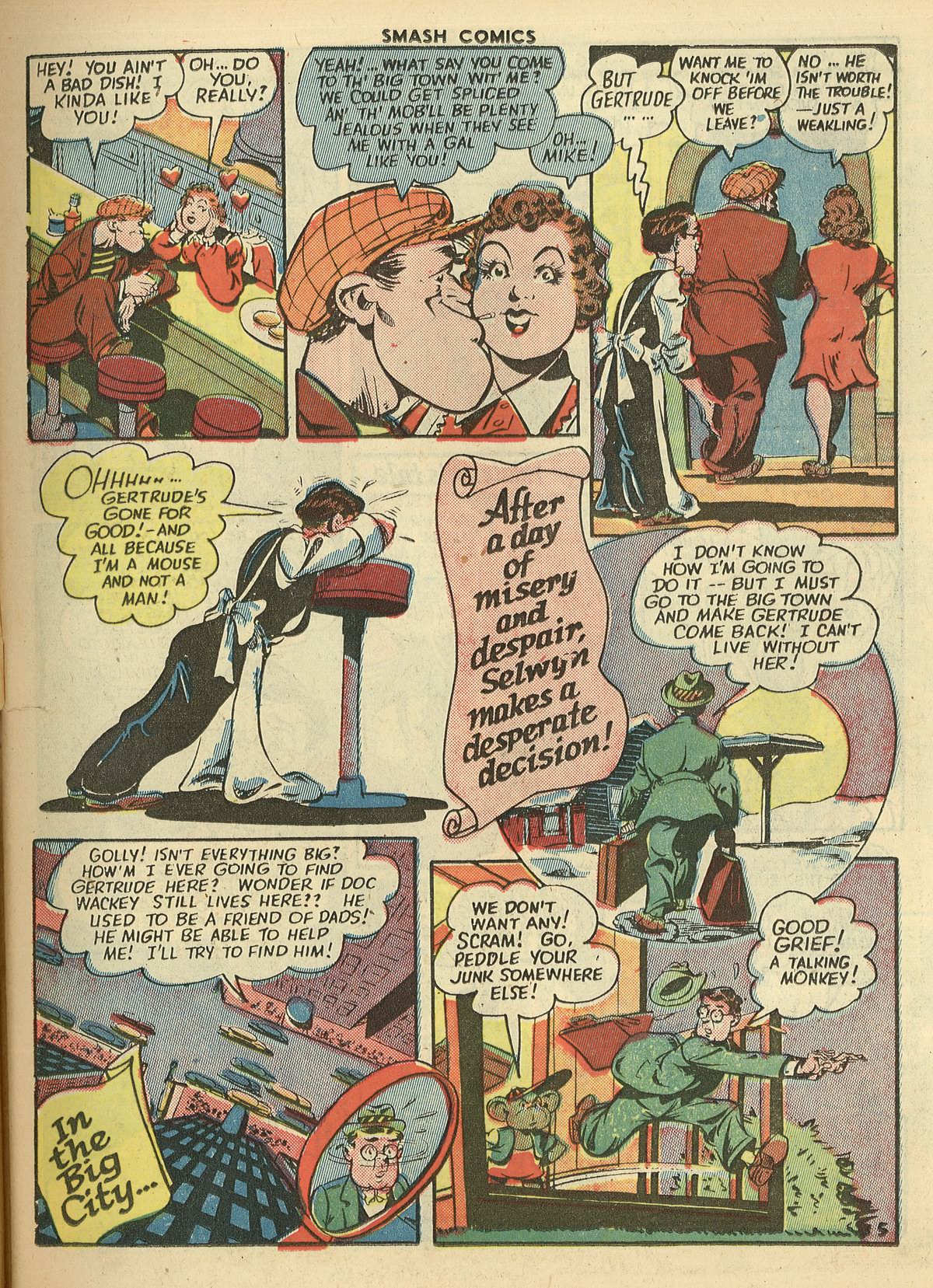 Read online Smash Comics comic -  Issue #49 - 7