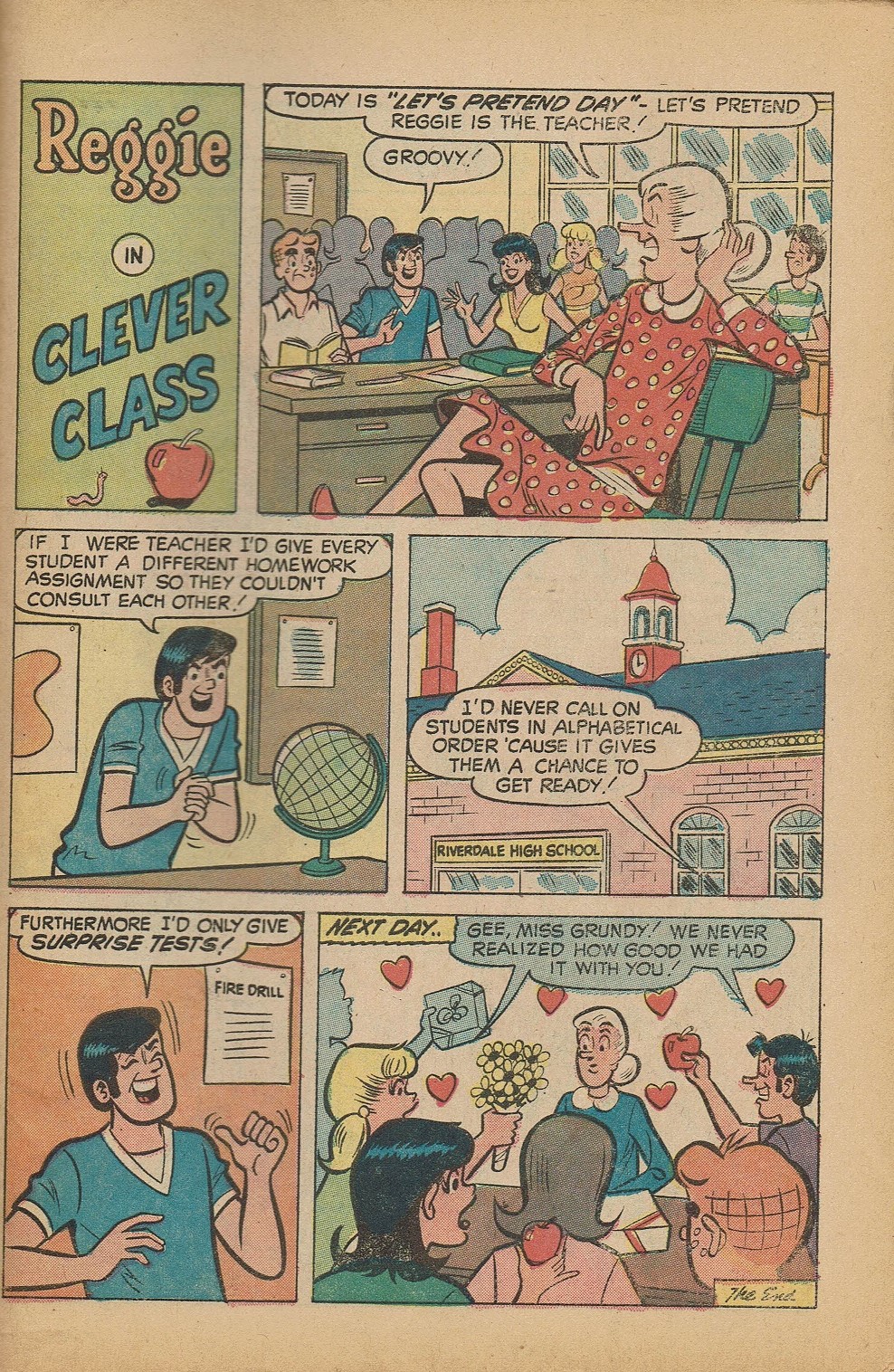 Read online Reggie's Wise Guy Jokes comic -  Issue #24 - 47