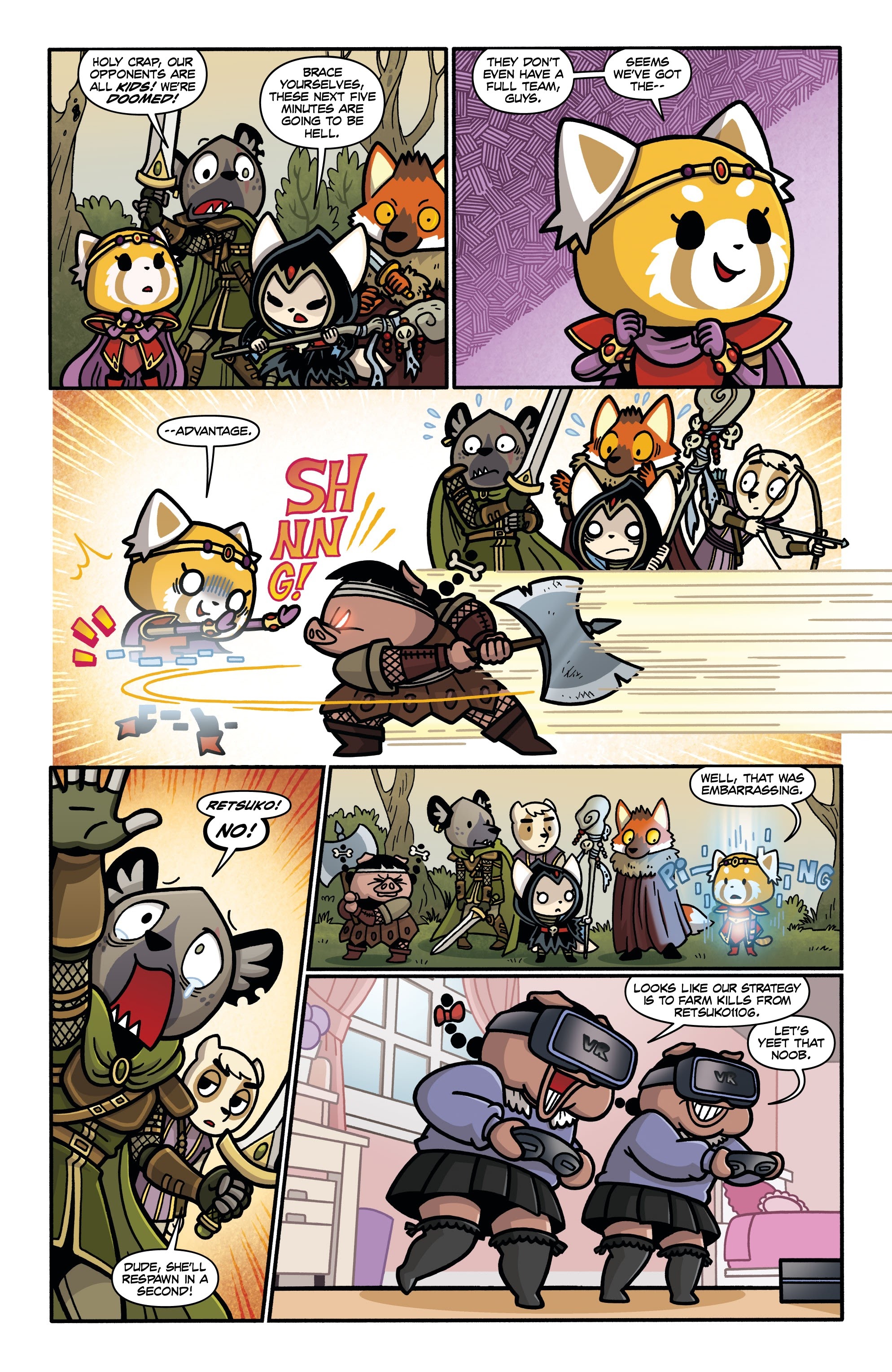 Read online Aggretsuko: Super Fun Special comic -  Issue # Full - 38