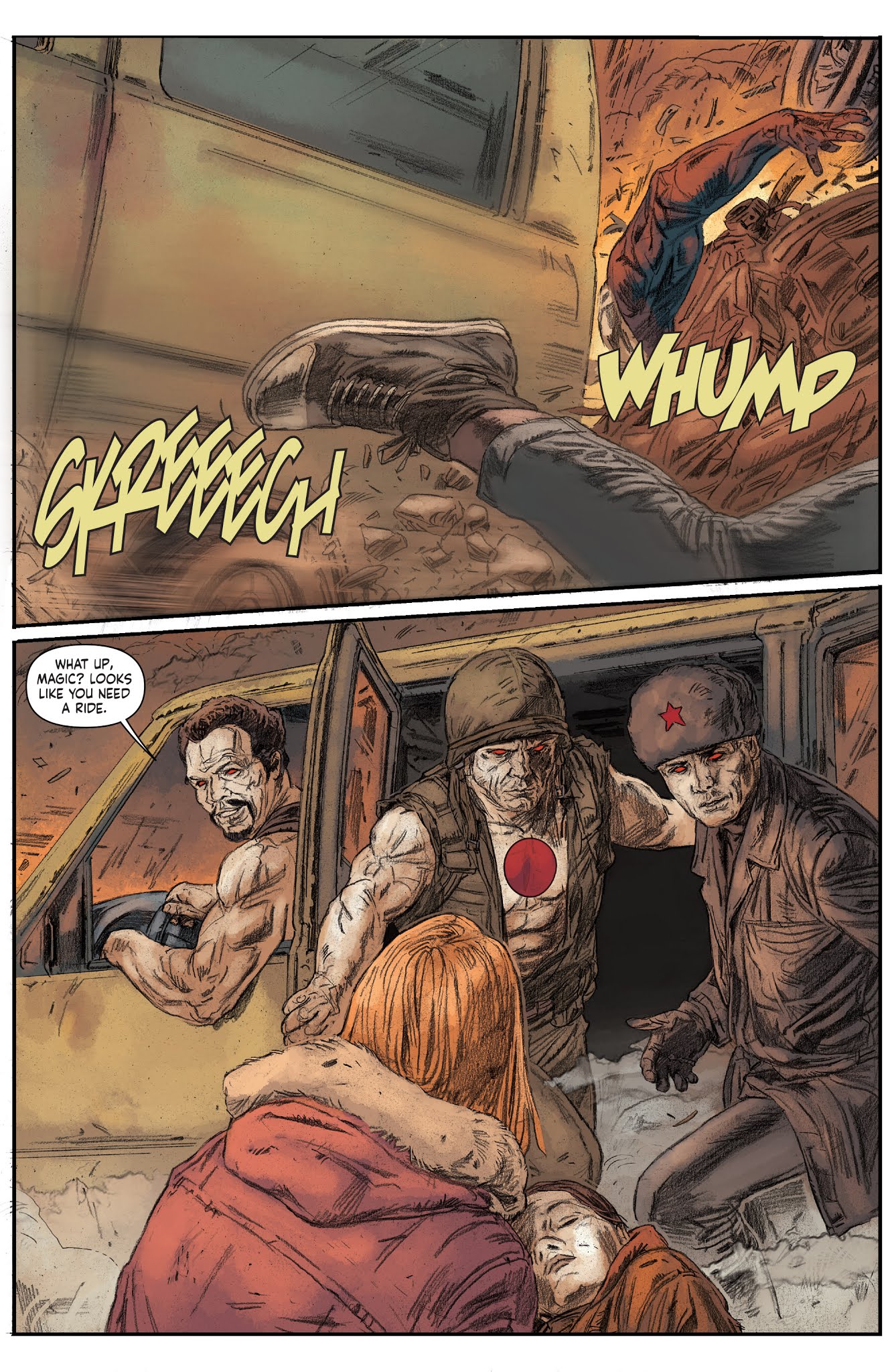 Read online Bloodshot Salvation comic -  Issue #11 - 13