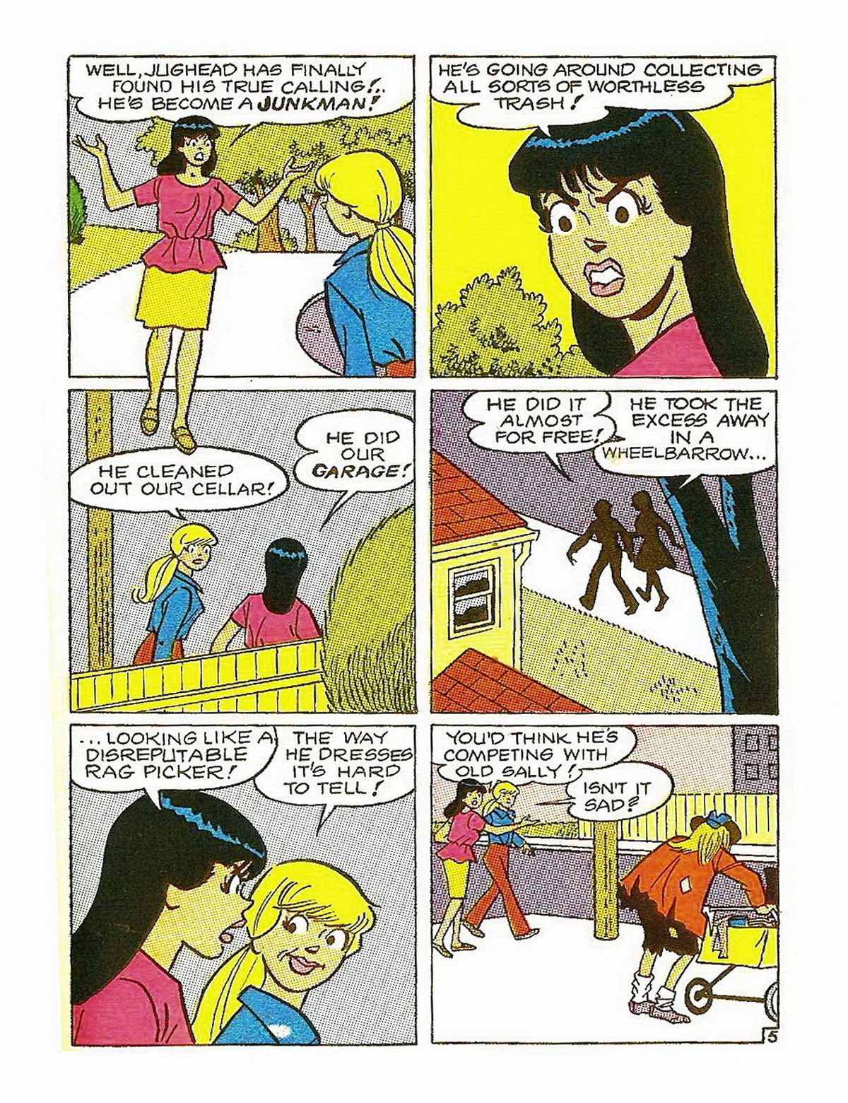 Read online Archie's Double Digest Magazine comic -  Issue #56 - 205