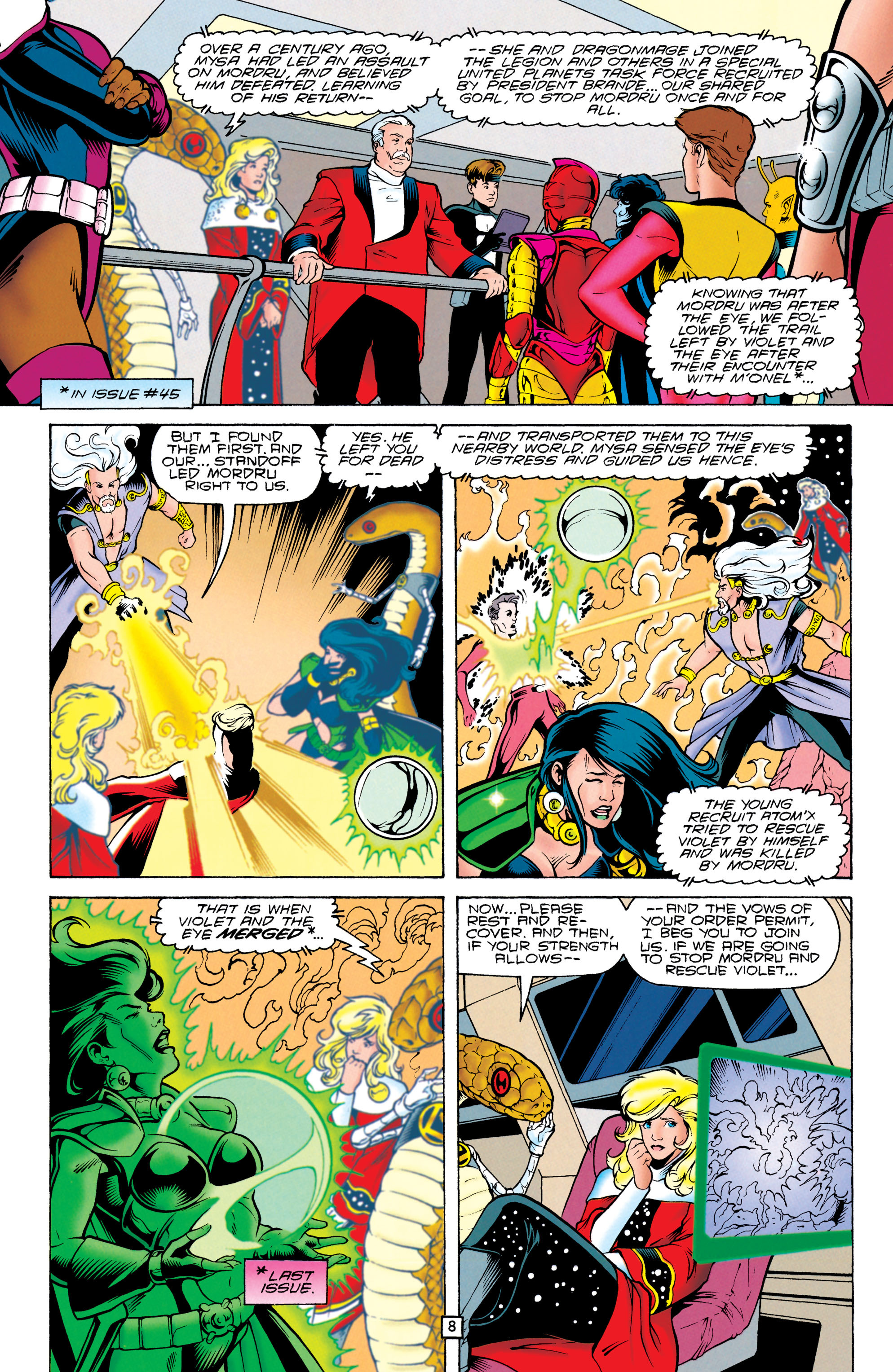 Read online Legionnaires comic -  Issue #50 - 8