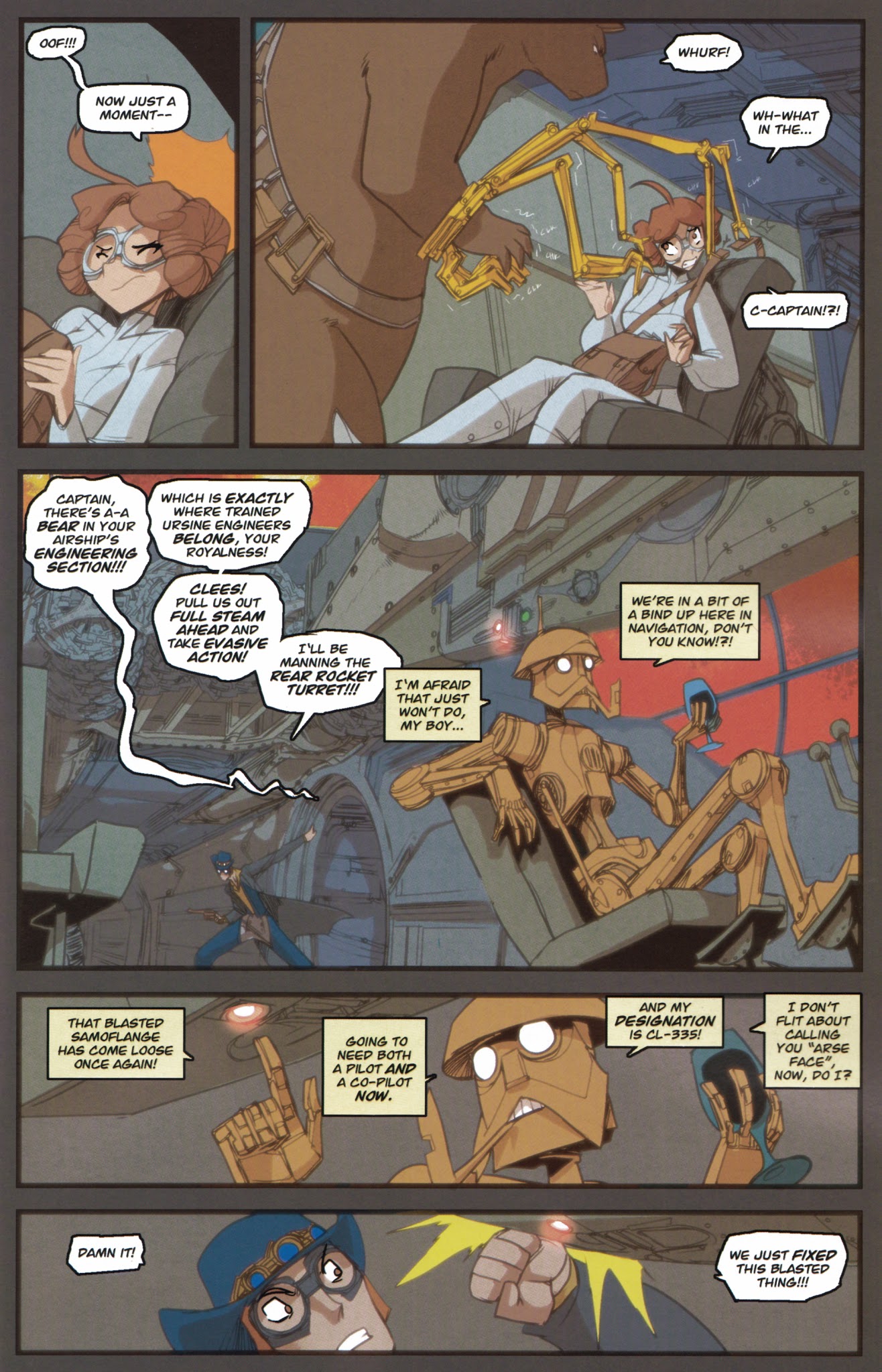 Read online Steam Wars comic -  Issue #1 - 8