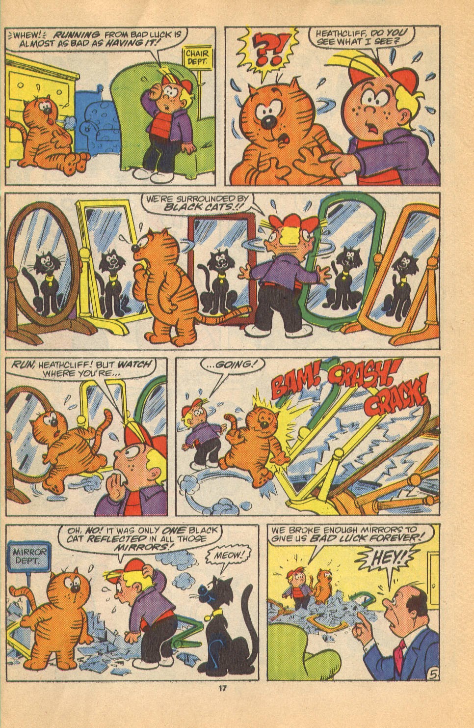 Read online Heathcliff's Funhouse comic -  Issue #10 - 14