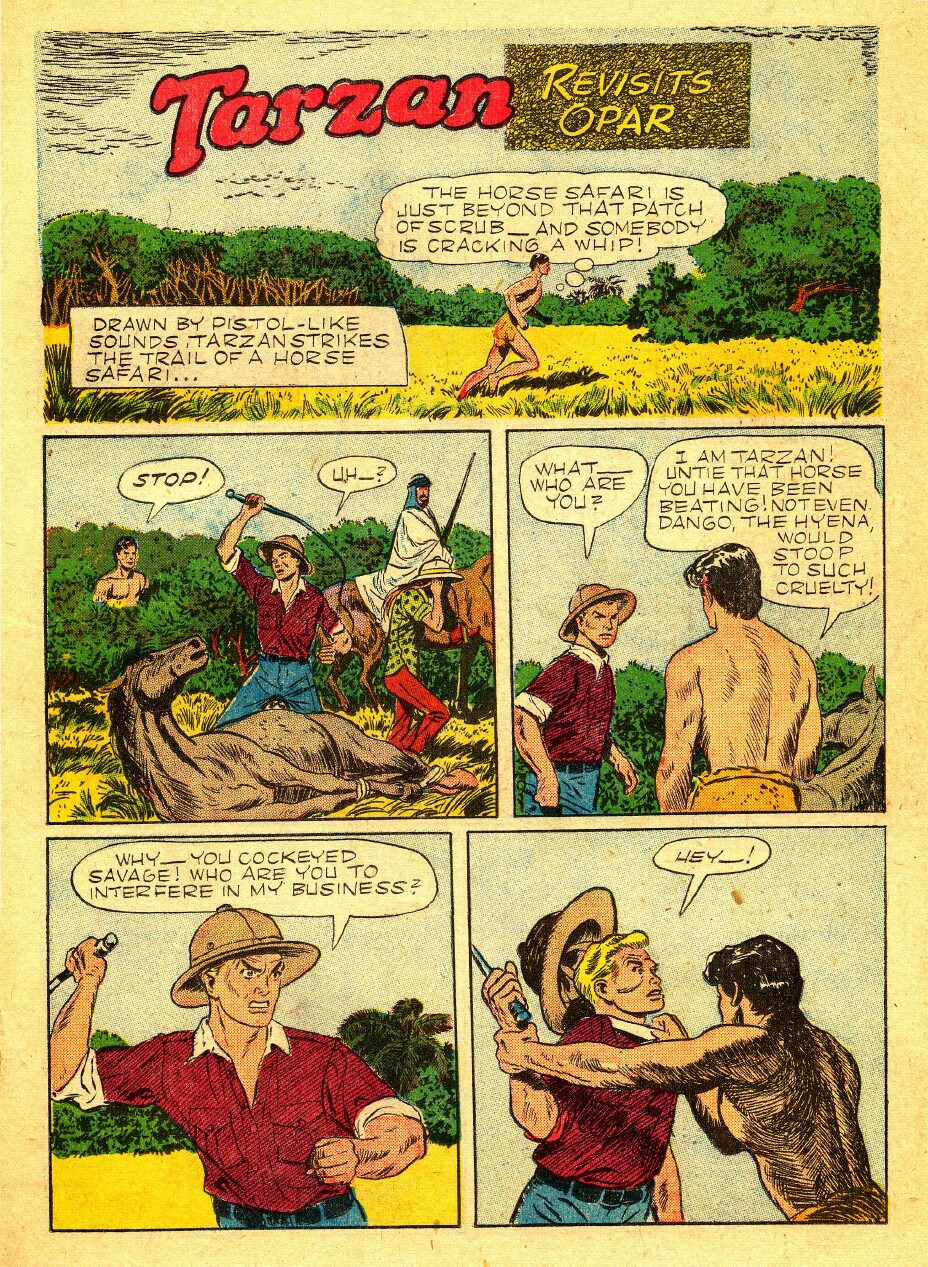 Read online Tarzan (1948) comic -  Issue #38 - 27