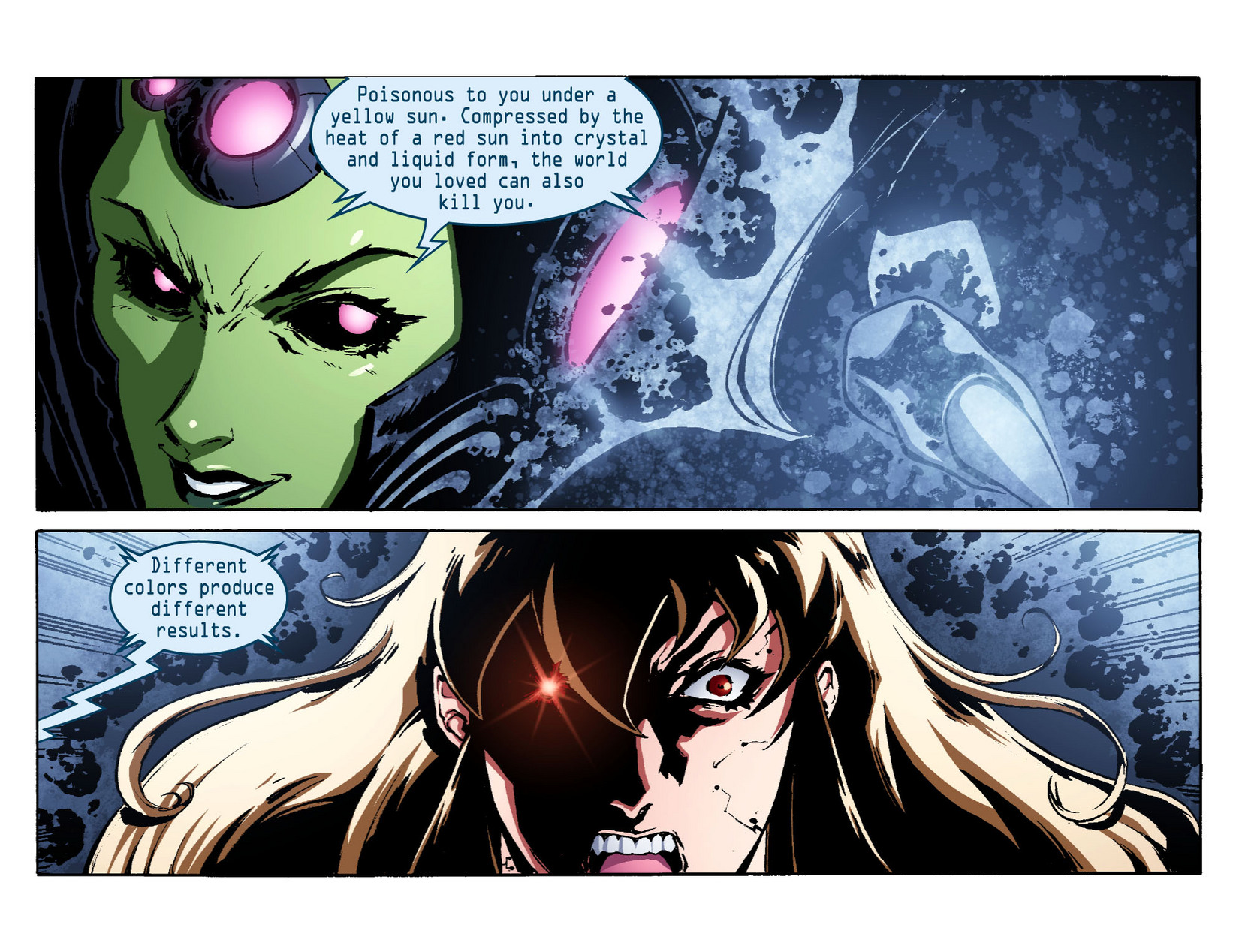 Read online Ame-Comi: Supergirl comic -  Issue #3 - 4