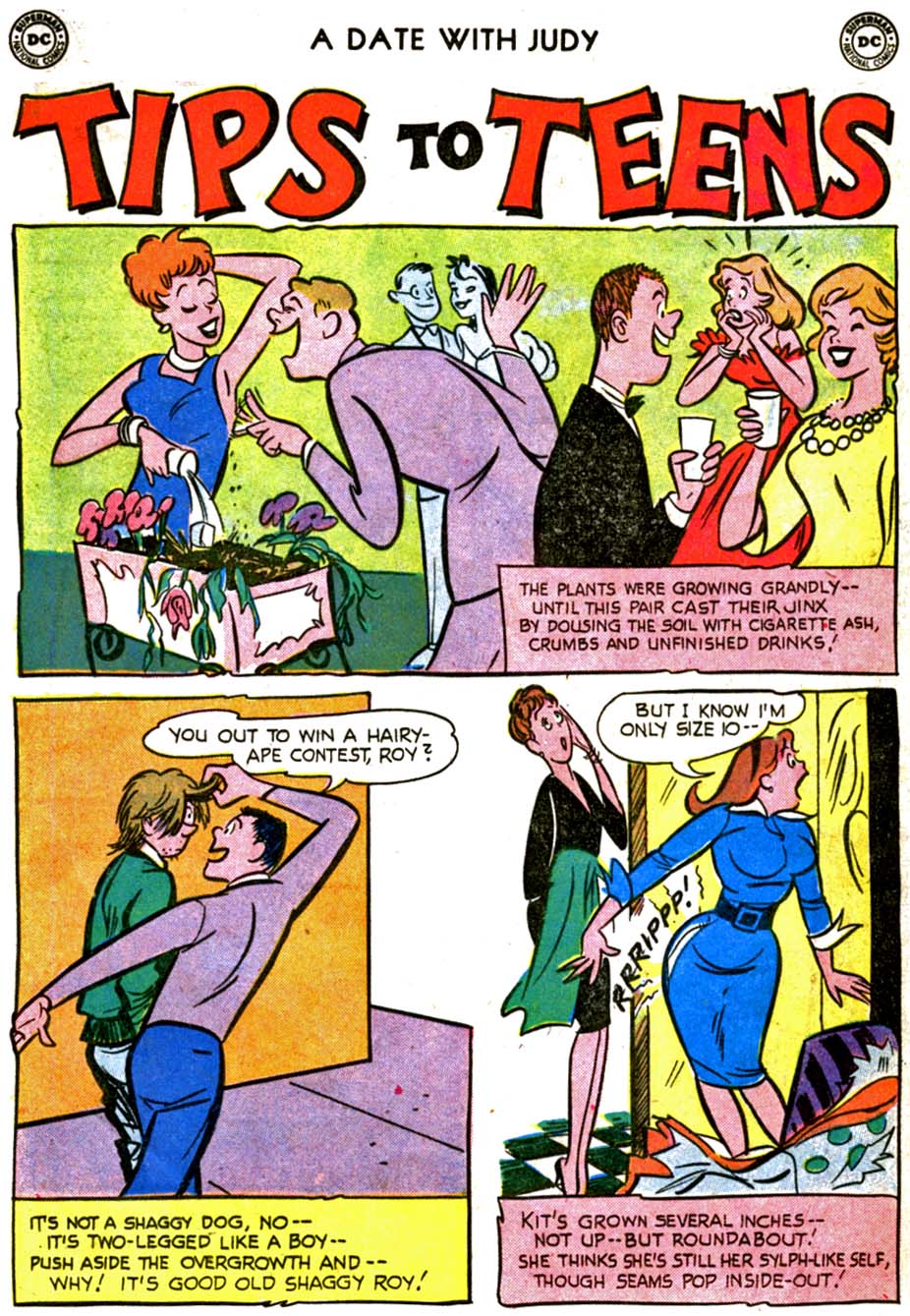 Read online A Date with Judy comic -  Issue #70 - 16
