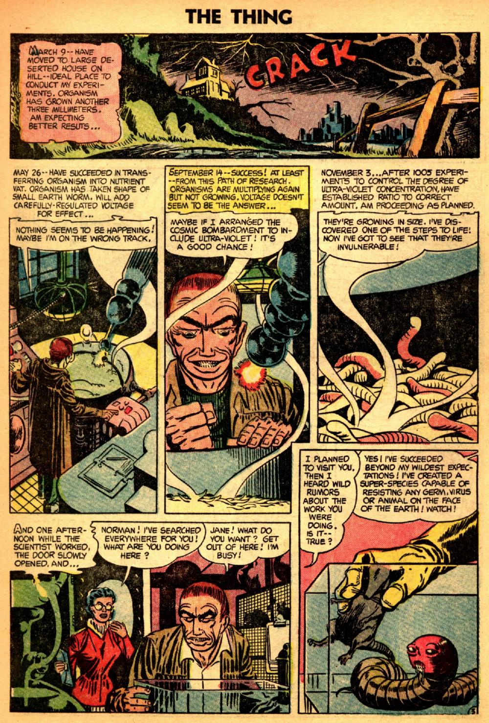 Read online The Thing! (1952) comic -  Issue #15 - 5