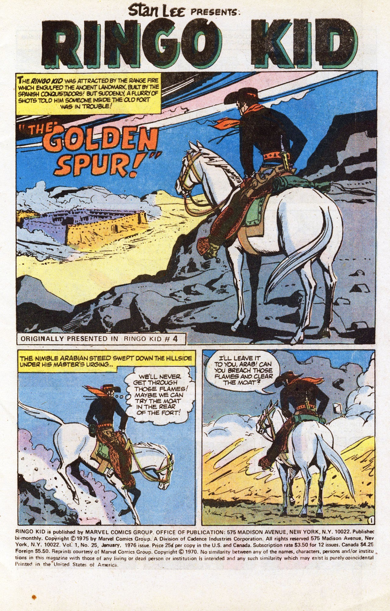 Read online Ringo Kid (1970) comic -  Issue #25 - 3