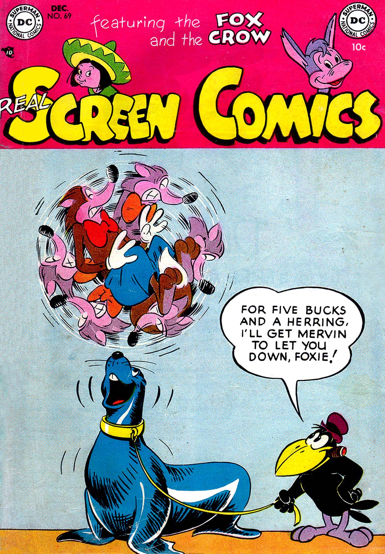 Read online Real Screen Comics comic -  Issue #69 - 1