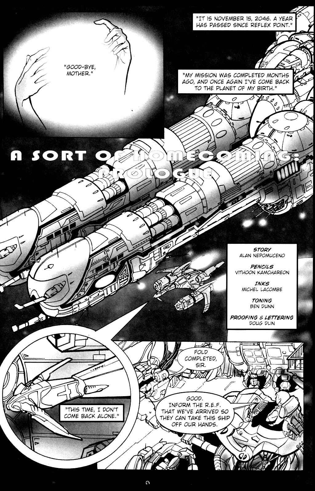 Read online Robotech: The Sentinels - Rubicon comic -  Issue #1 - 4