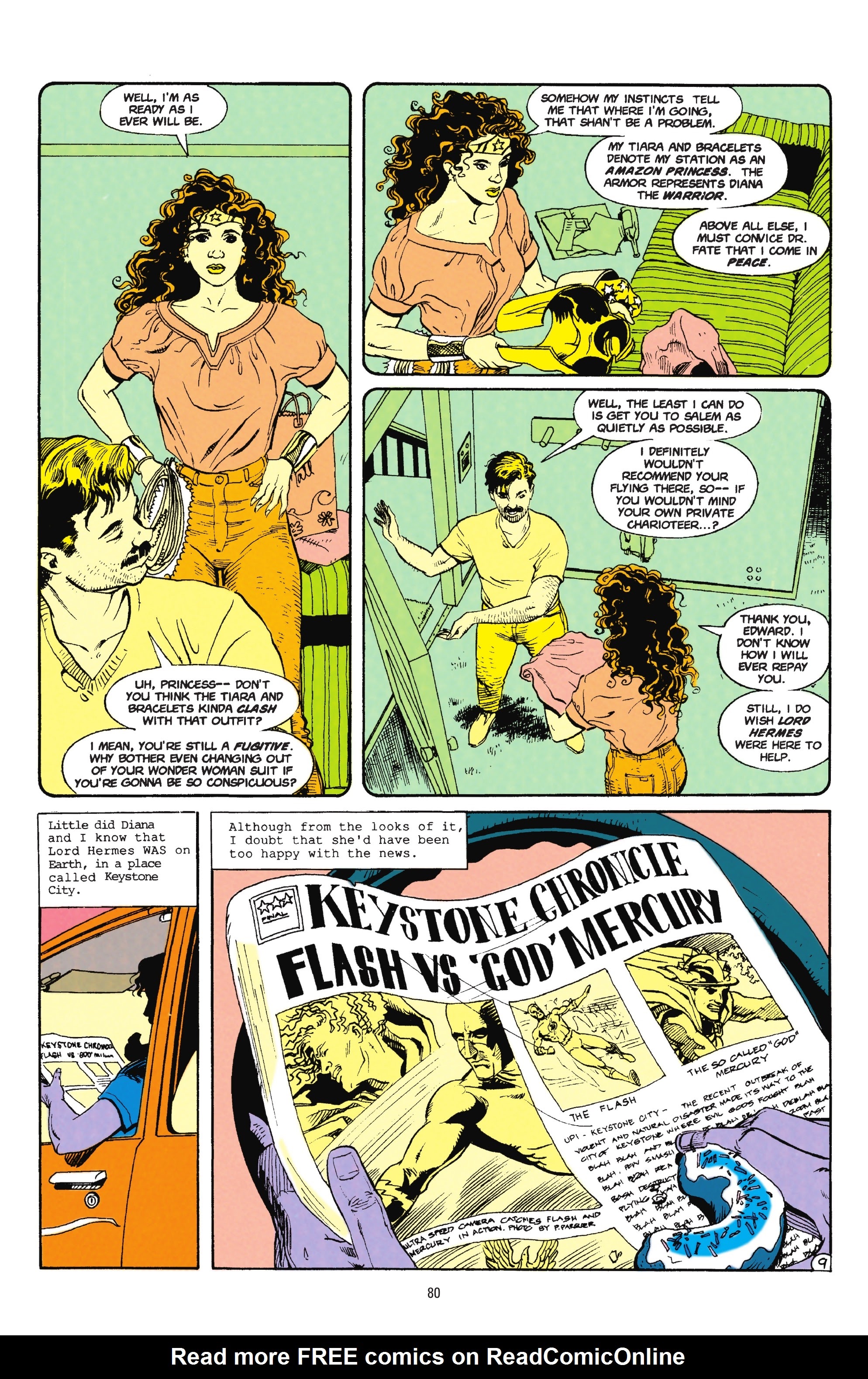 Read online Wonder Woman By George Pérez comic -  Issue # TPB 6 (Part 1) - 77