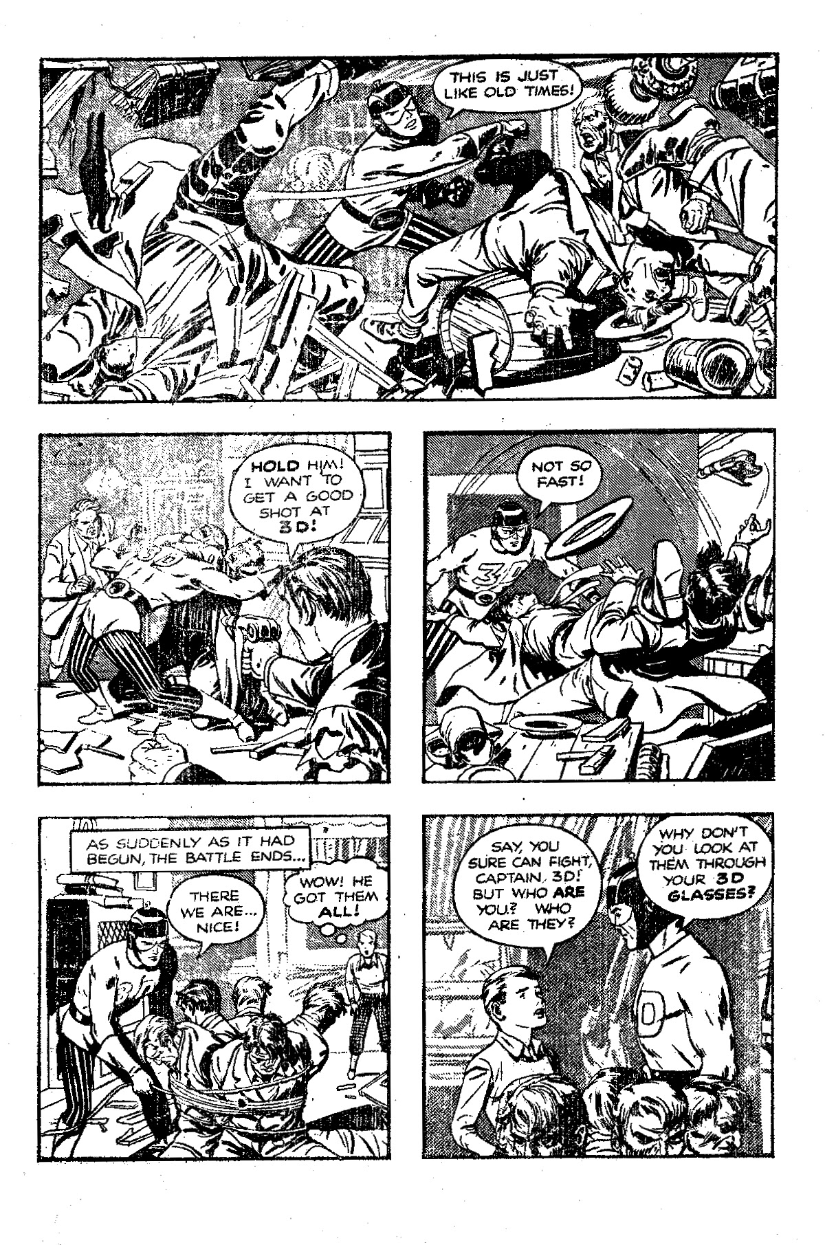 Read online Captain 3-D comic -  Issue # Full - 9