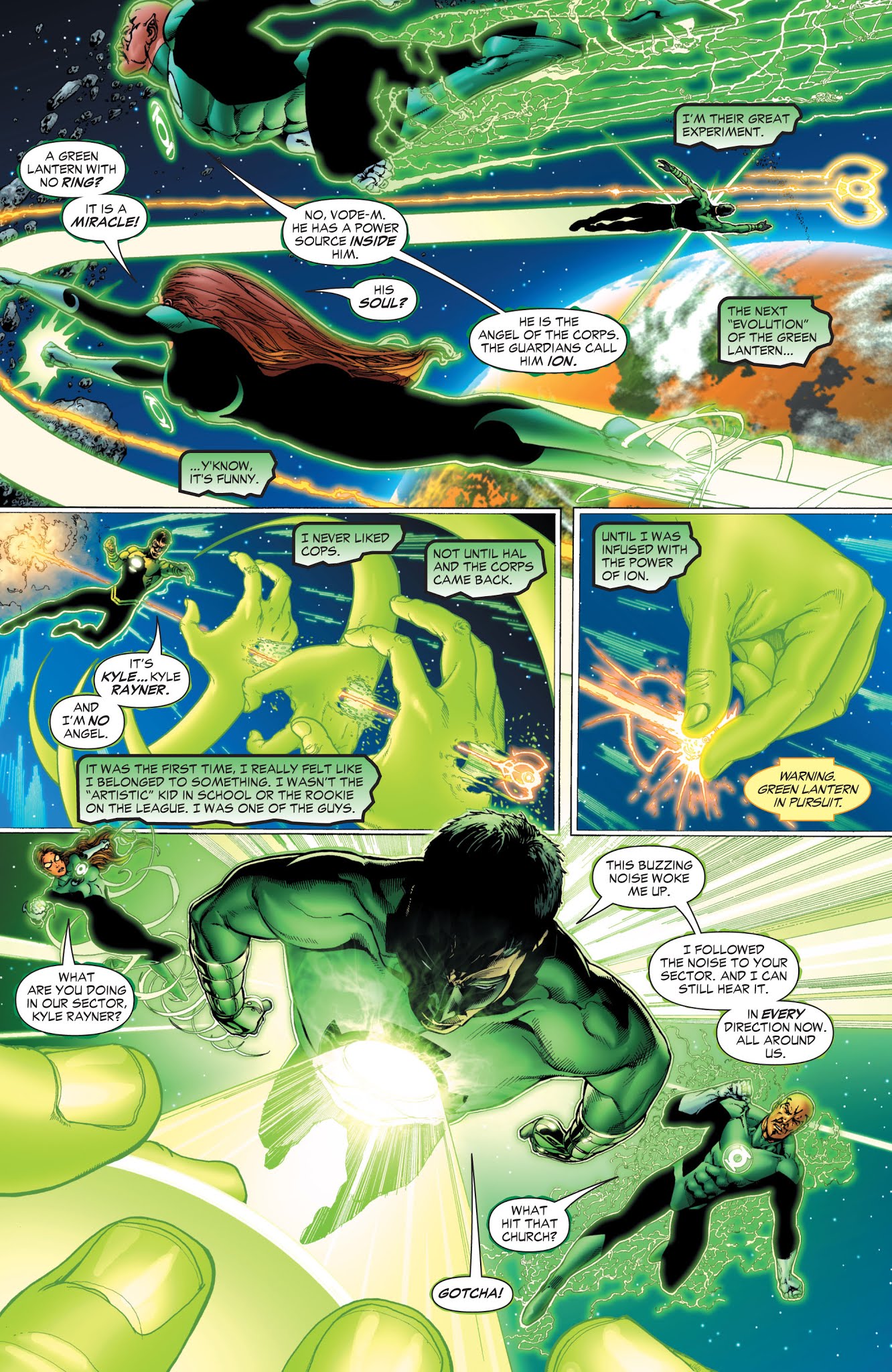 Read online Green Lantern (2005) comic -  Issue # _TPB 4 (Part 1) - 17