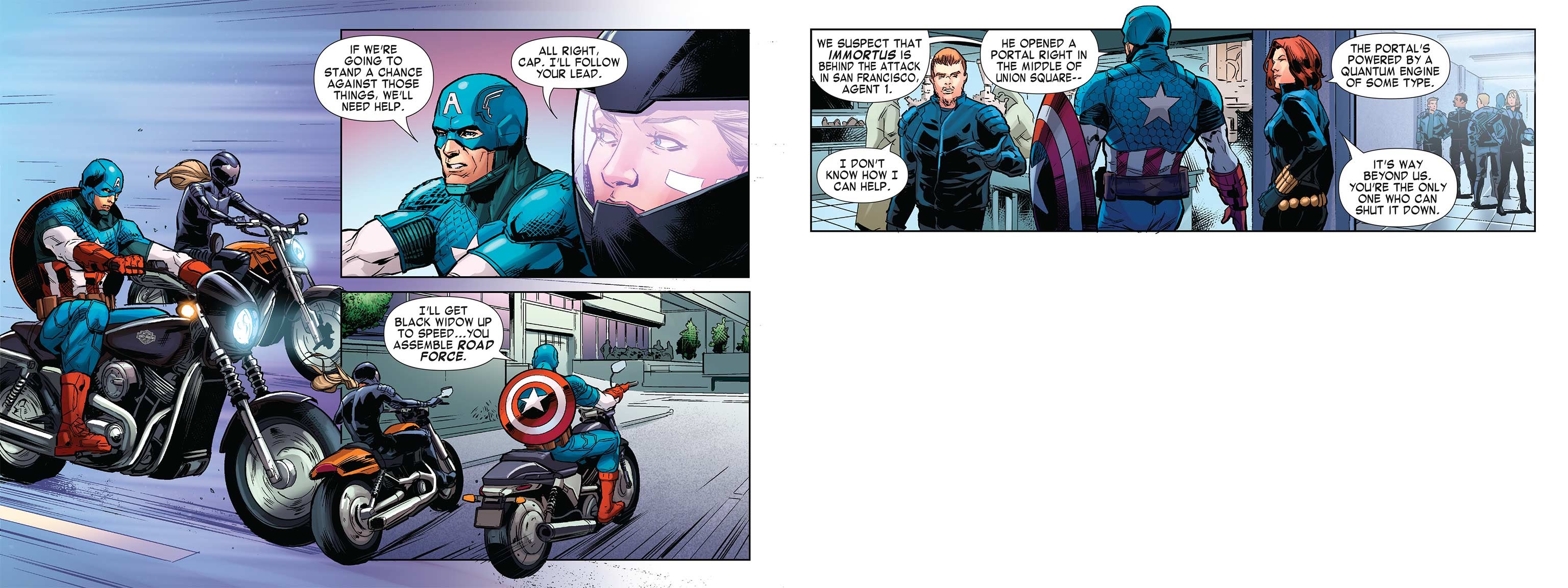 Read online Captain America Featuring Road Force comic -  Issue # Full - 11