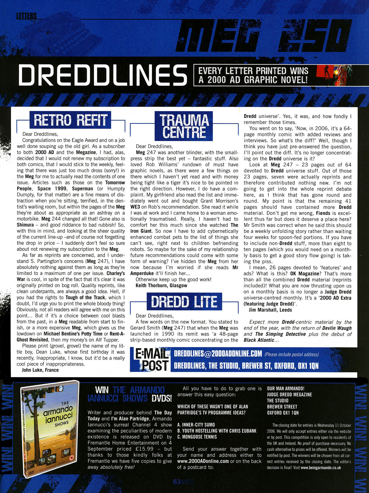 Read online Judge Dredd Megazine (Vol. 5) comic -  Issue #250 - 58