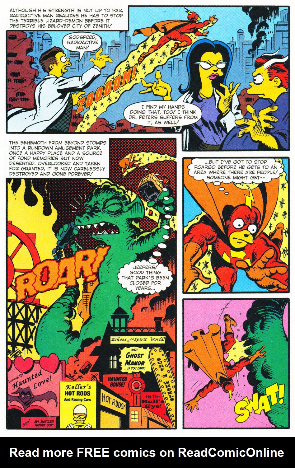 Read online Bongo Comics Presents Simpsons Super Spectacular comic -  Issue #1 - 42