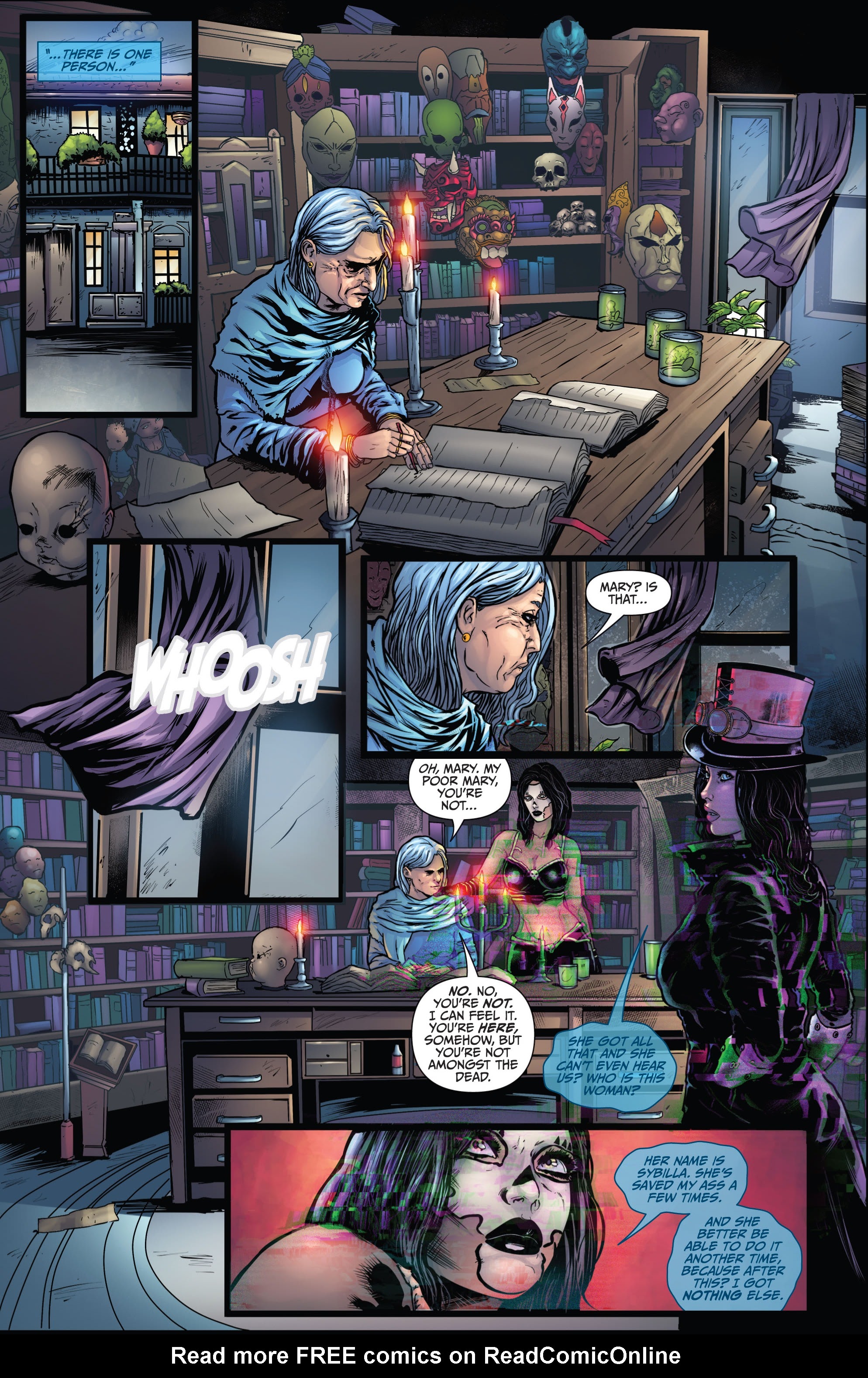 Read online Van Helsing: Rites of Shadows comic -  Issue # Full - 21