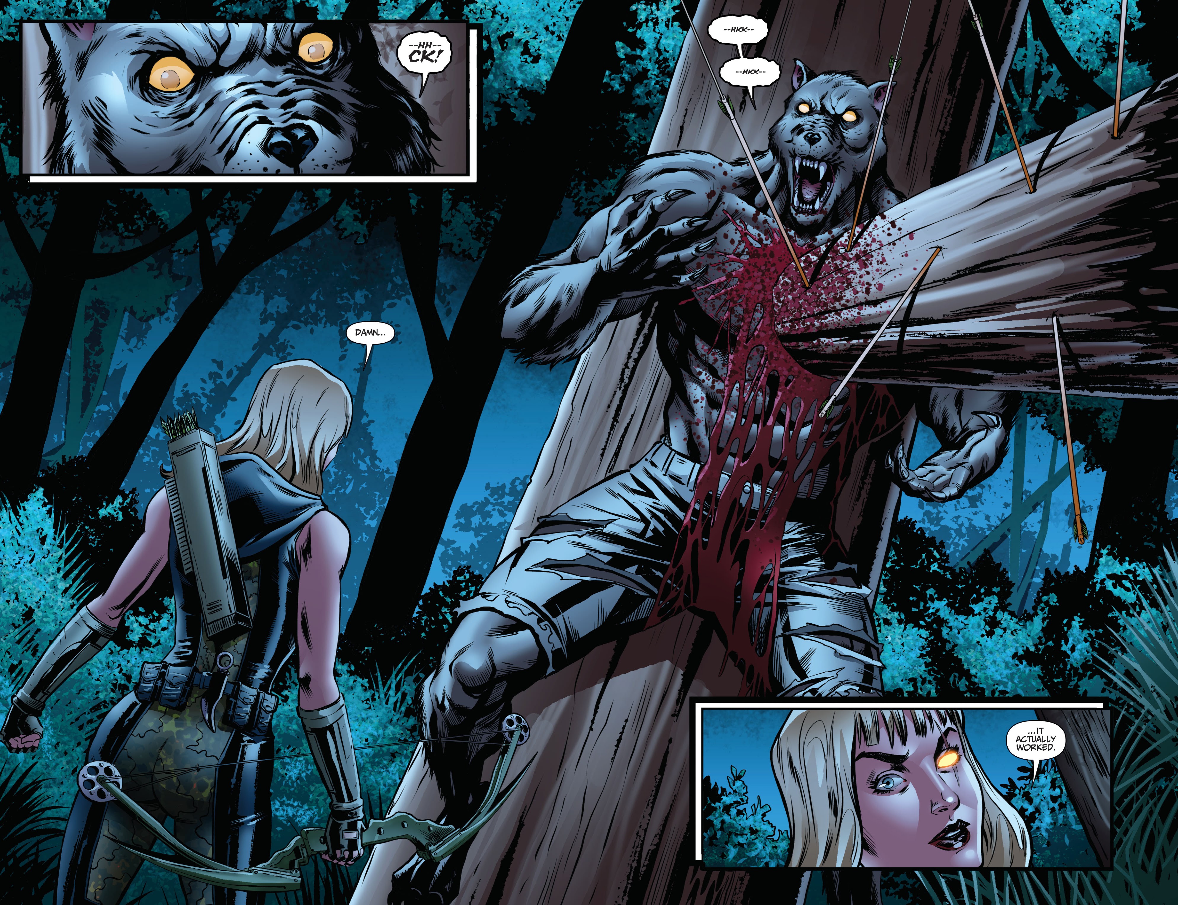 Read online Van Helsing vs The League of Monsters comic -  Issue #6 - 21