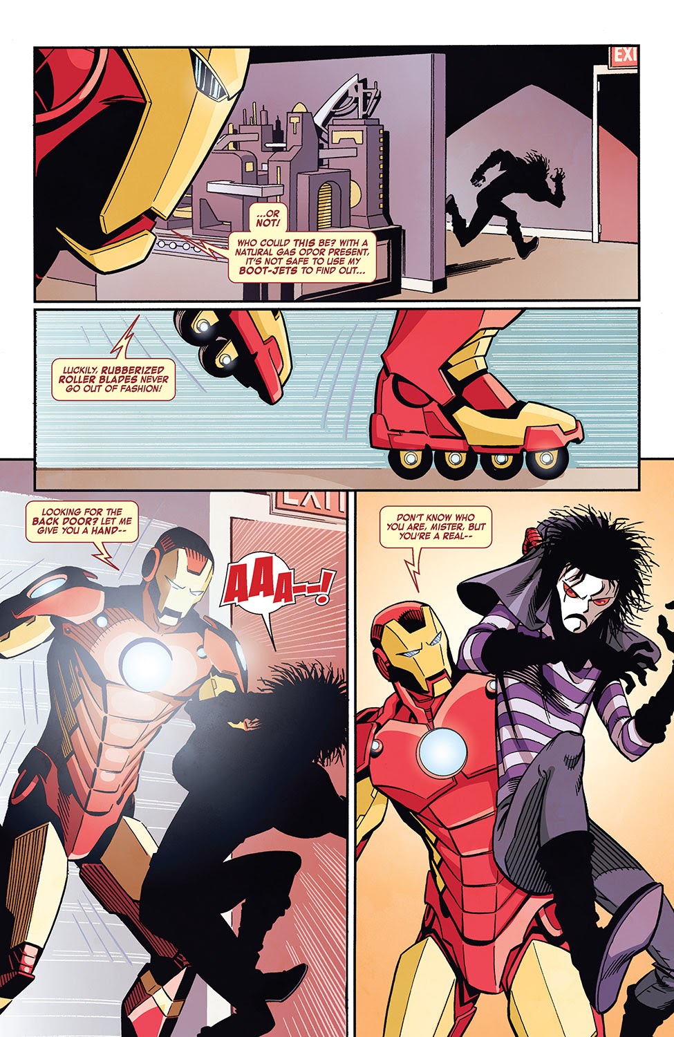 Read online Iron Man Featuring Captain Mercaptan comic -  Issue # Full - 8
