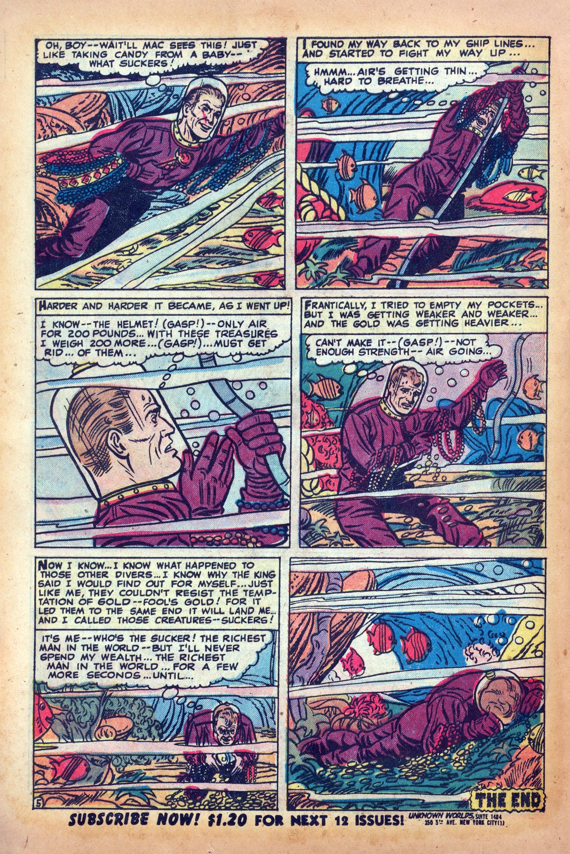 Read online Journey Into Unknown Worlds comic -  Issue #6 - 24